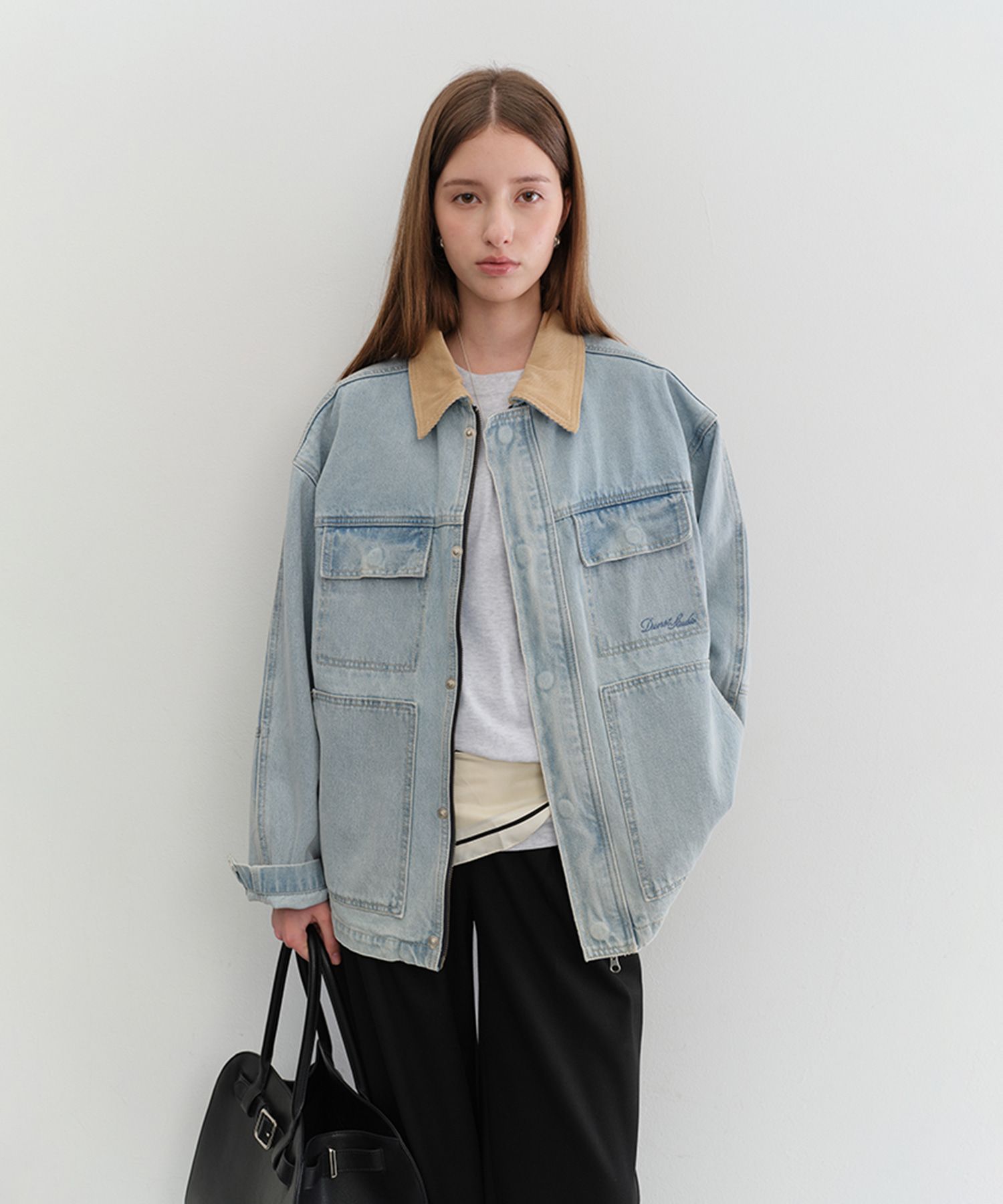 ジャケット・アウター unkown vintage denim switching jacket unkown vintage denim switching jacket