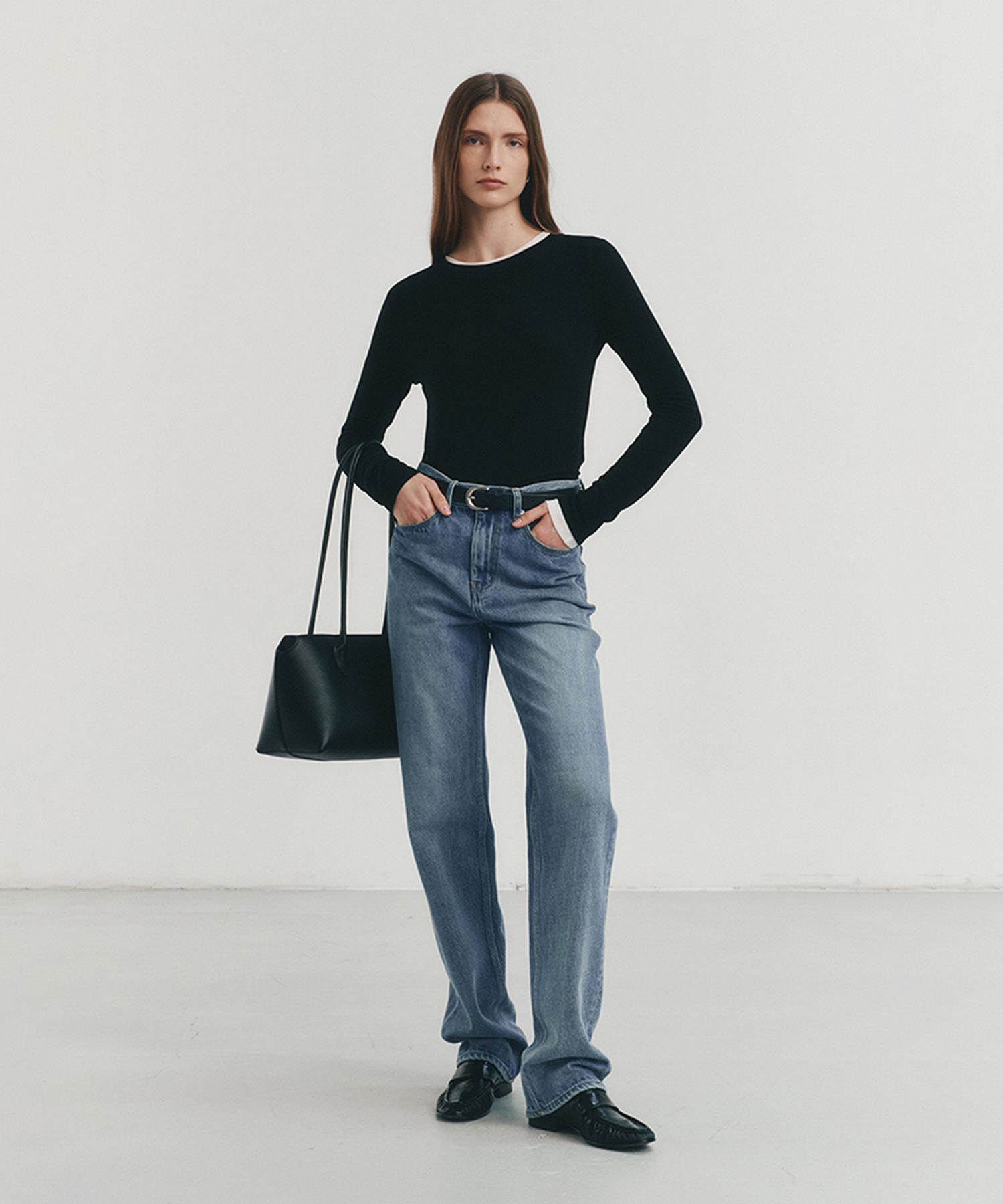 パンツ ^Dunst^ ESSENTIAL STRAIGHT JEANS LIGHT BLUE UDPA4C204B1 MUSINSA | DUNST FOR WOMEN RELAXED STRAIGHT JEANS LIGHT