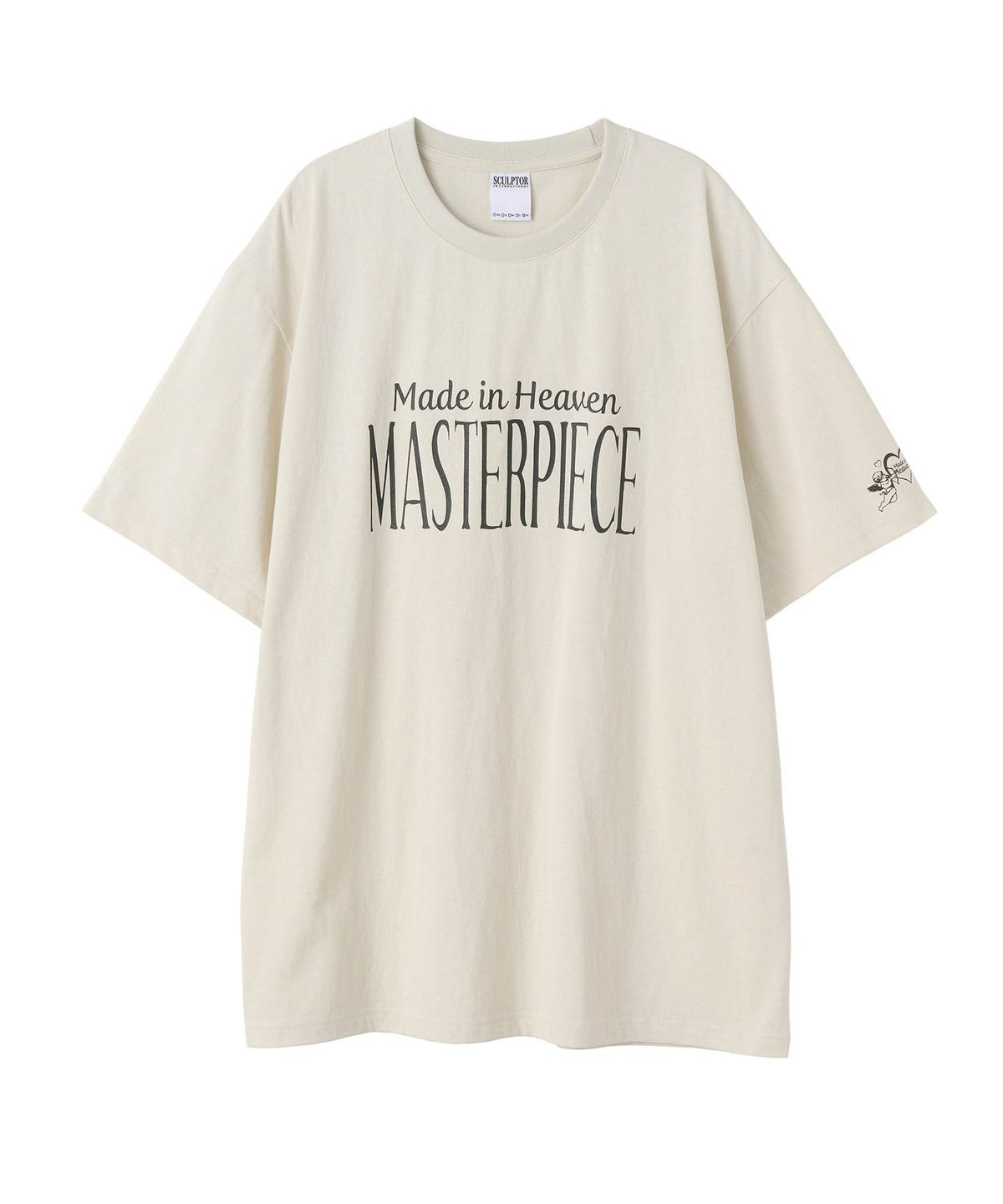 스컬프터(SCULPTOR) Heaven Made Boxy Tee Cream