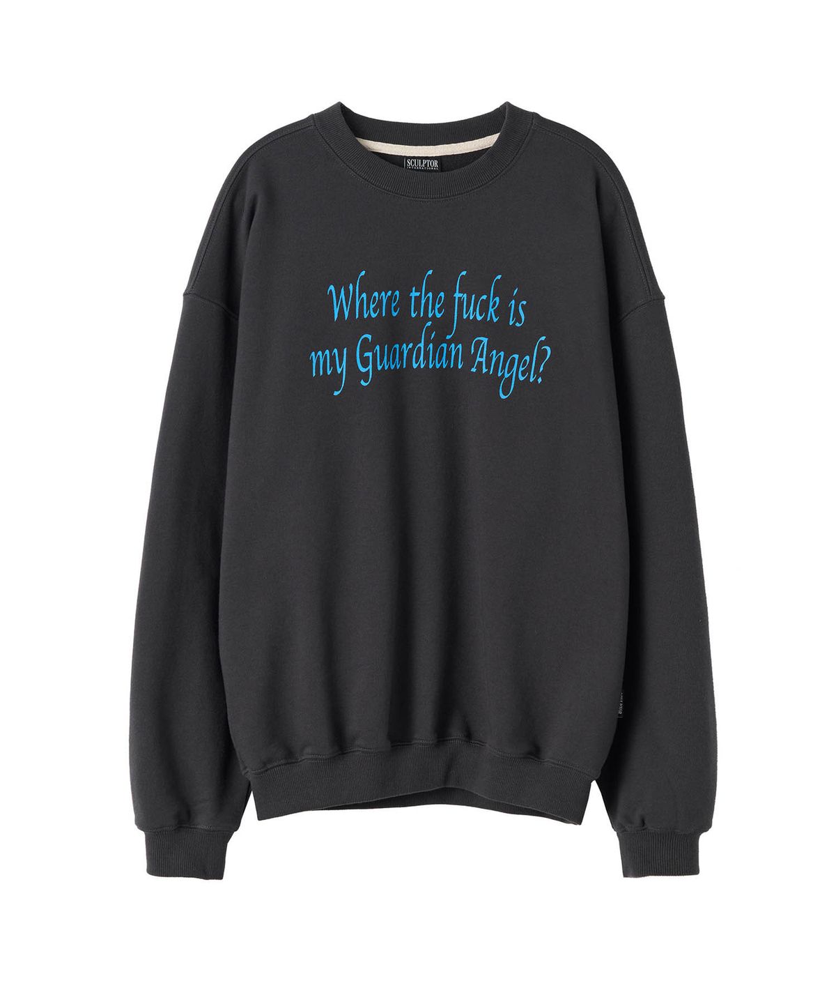 스컬프터(SCULPTOR) Word Of Wisdom Sweatshirt Charcoal