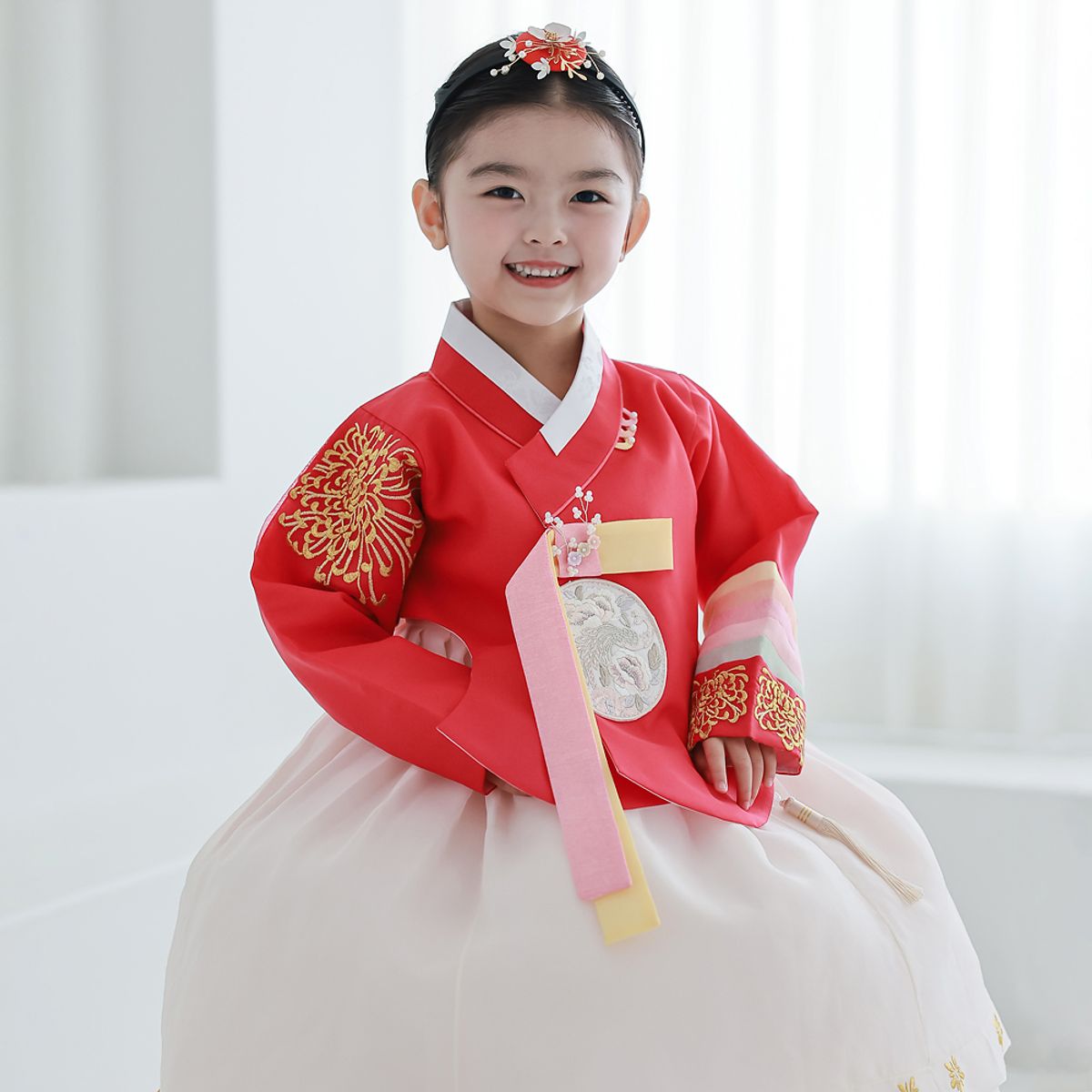 하랑한복(HARANG HANBOK) 미인랑 여아한복 세트