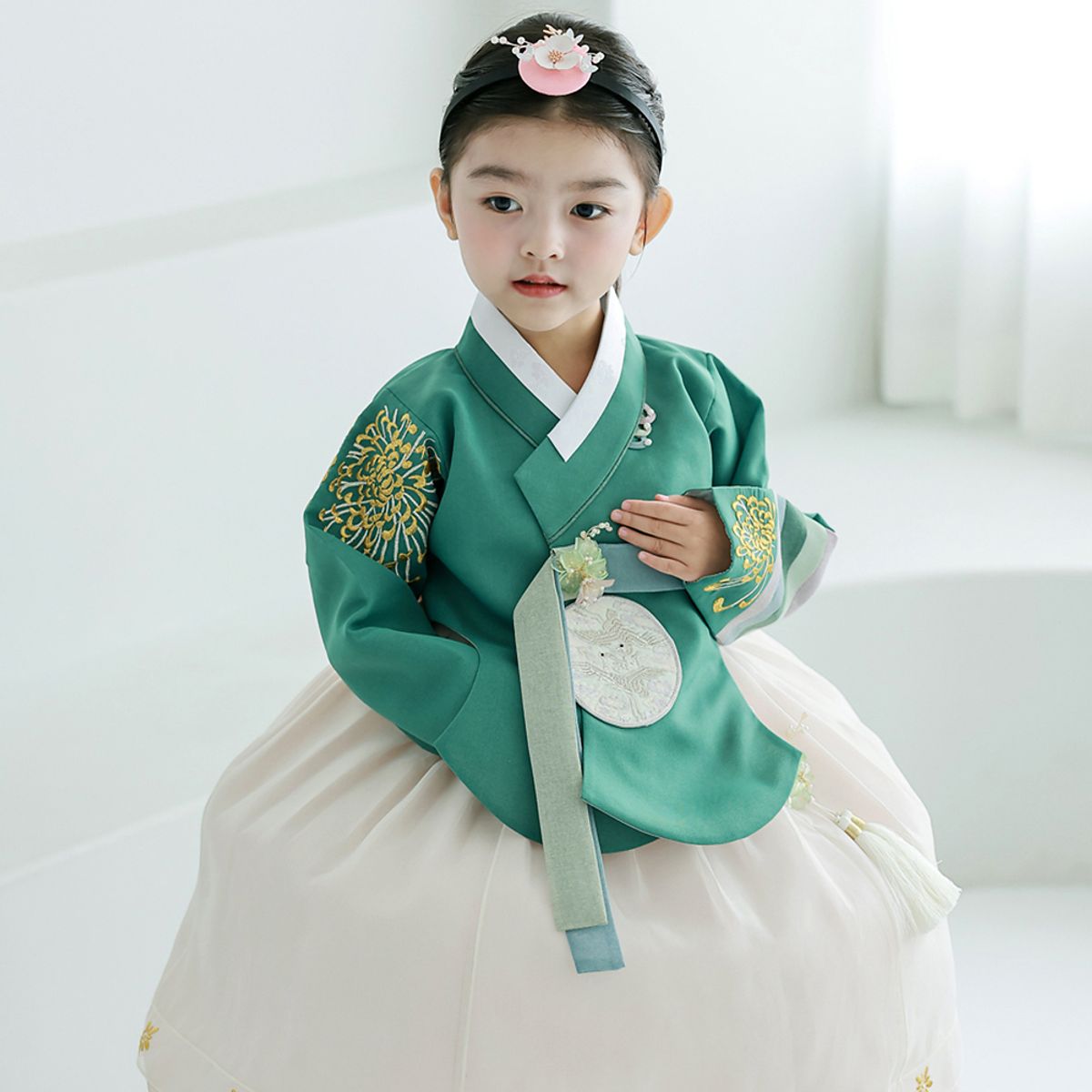 하랑한복(HARANG HANBOK) 가인랑 여아한복 세트