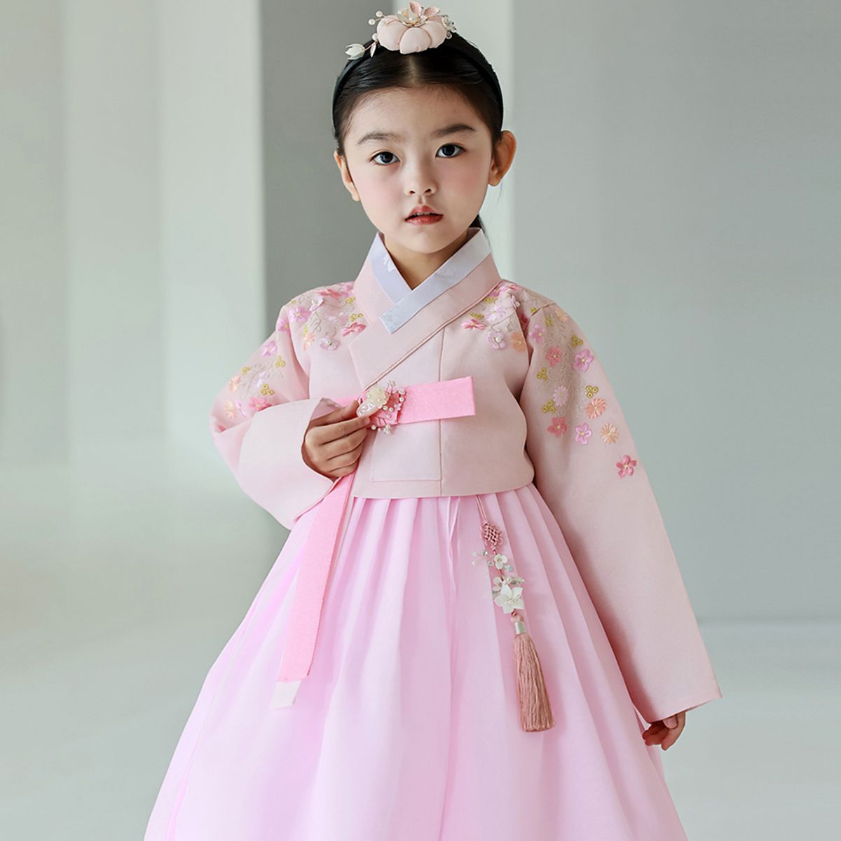 하랑한복(HARANG HANBOK) 꽃별랑 여아한복 세트