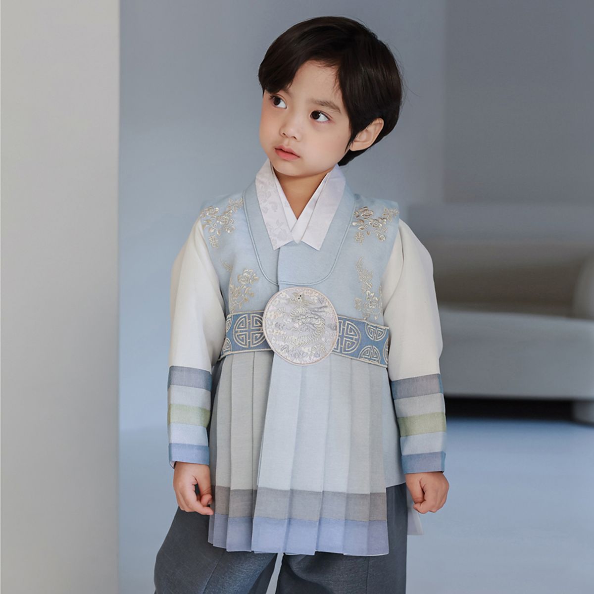하랑한복(HARANG HANBOK) 천왕랑 남아한복 세트