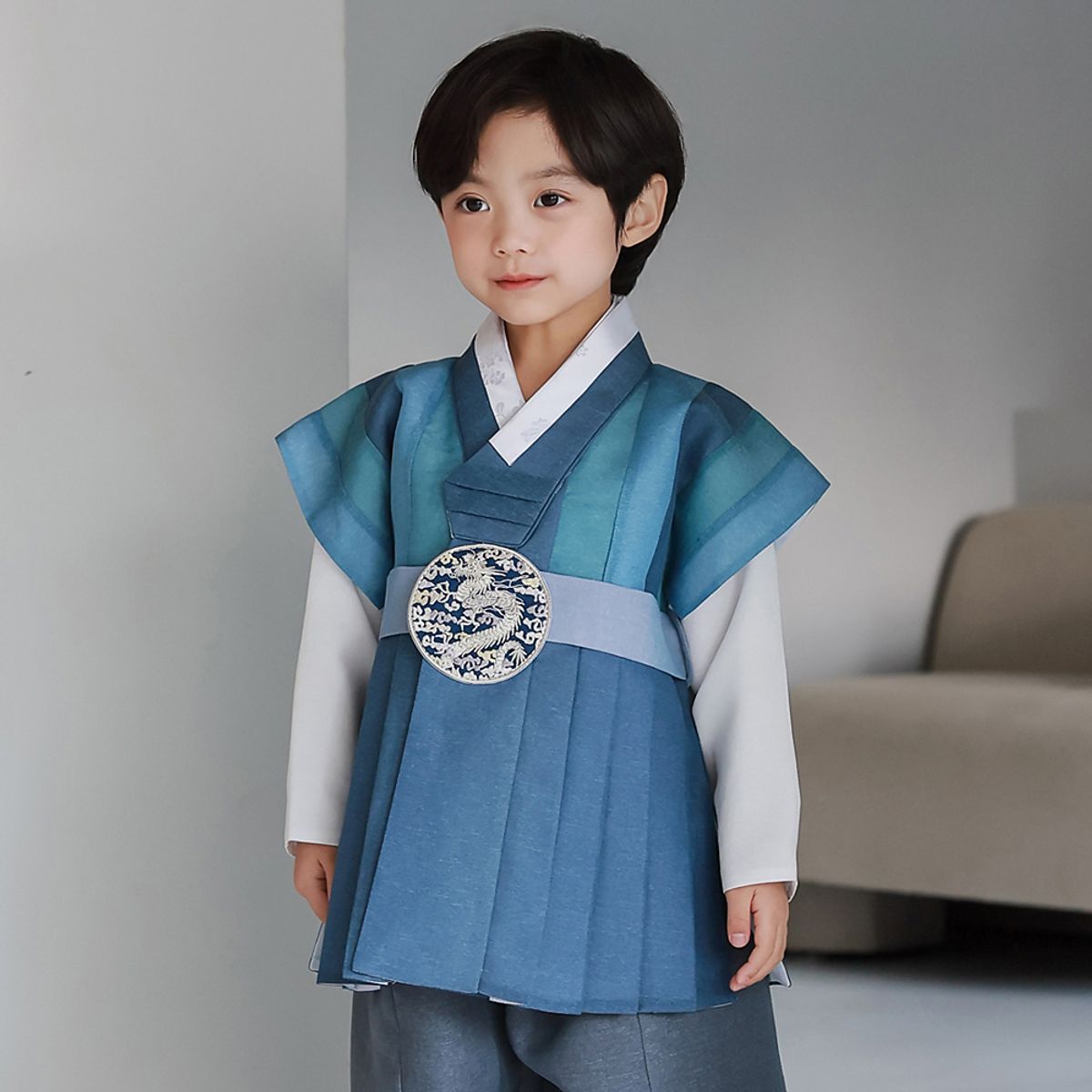 하랑한복(HARANG HANBOK) 단청랑 남아한복 세트