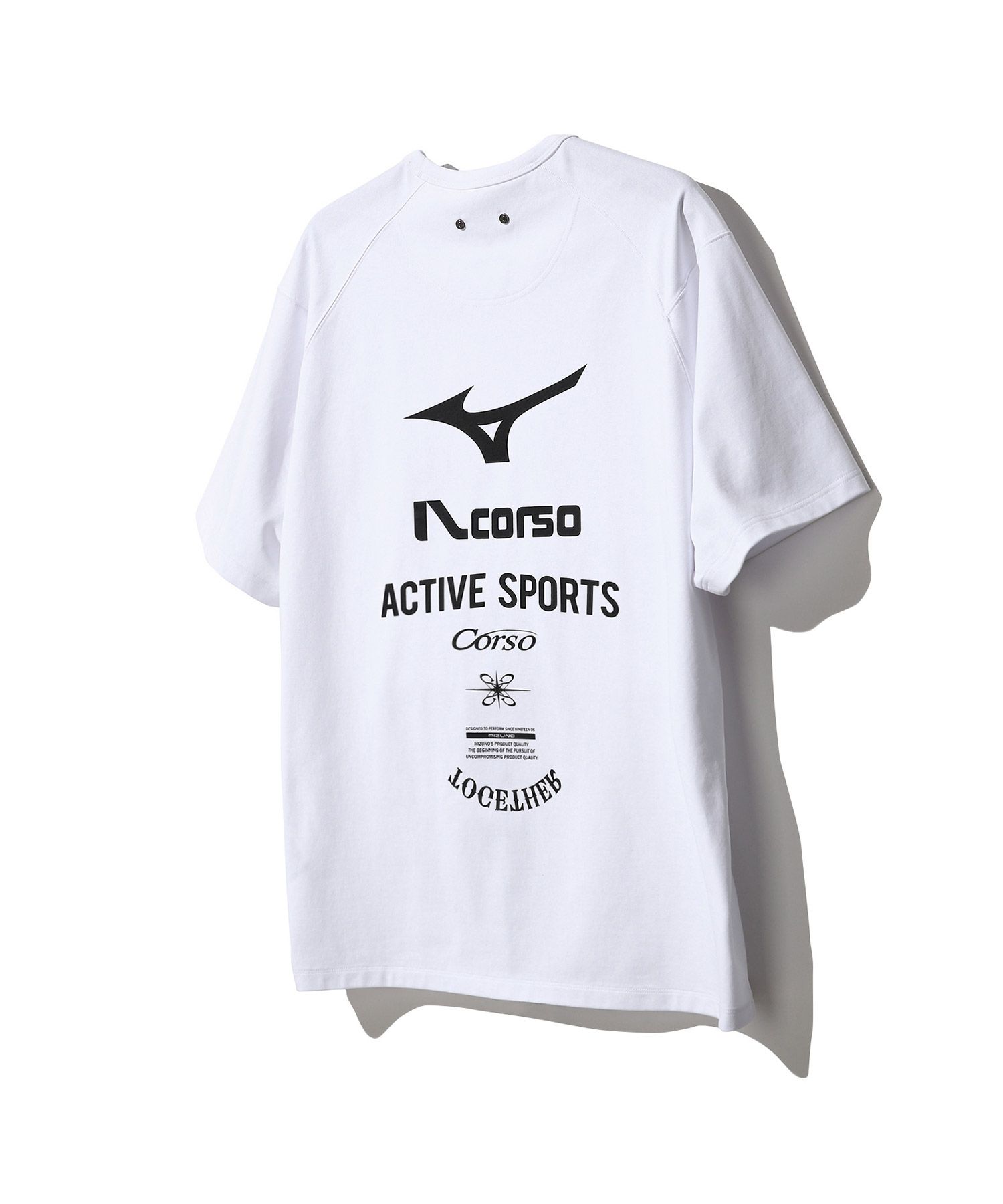 MUSINSA | IL CORSO [Ilcorso X Mizuno] Season Logo Short Sleeve T