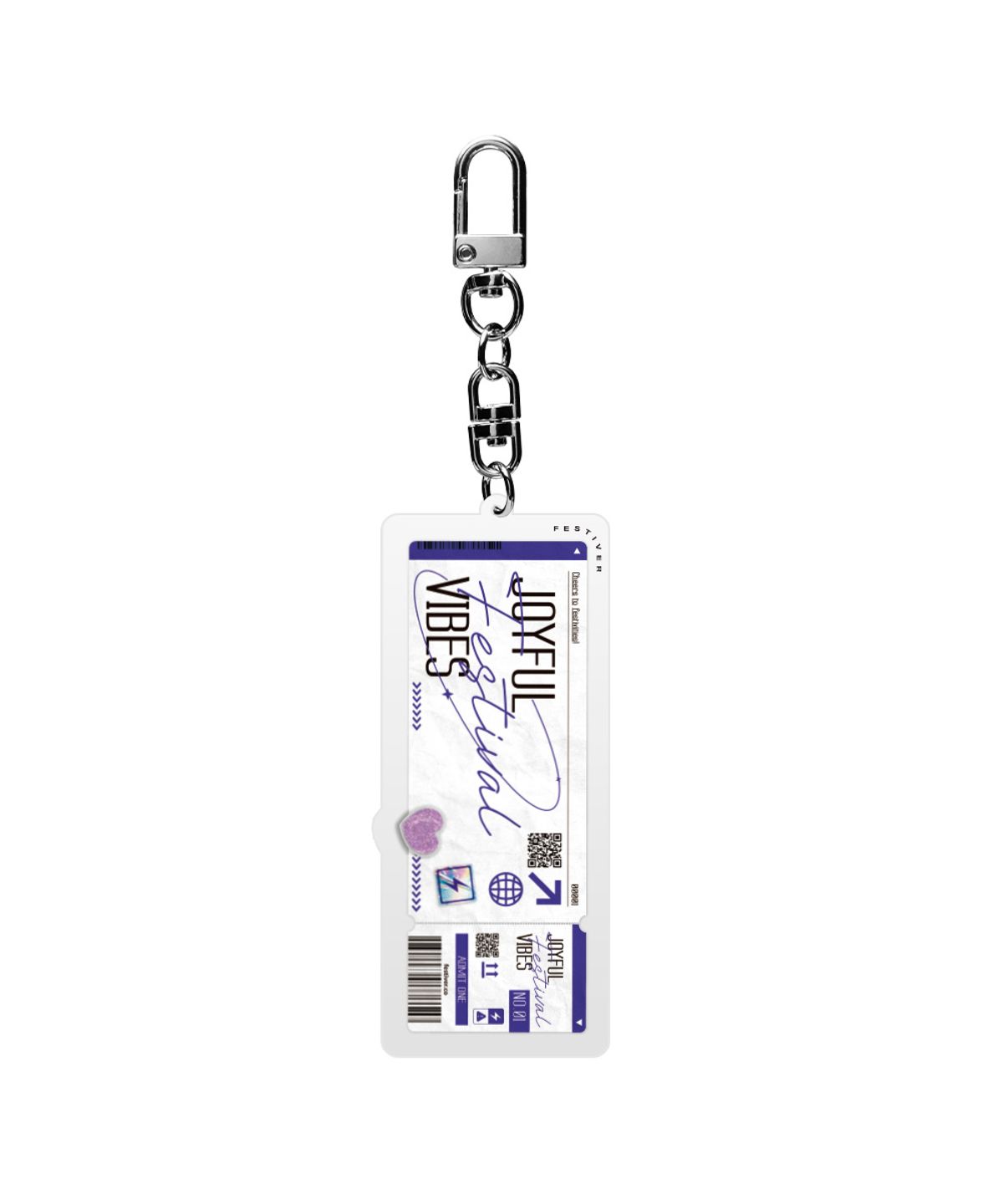 페스티버(FESTIVER) 페스티벌 Ticket 아크릴 키링