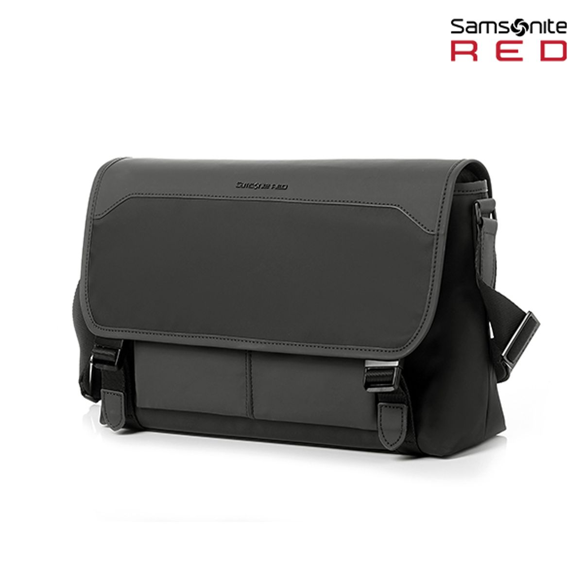 쌤소나이트 레드(SAMSONITE RED) NOBERT 메신저백 Black QY109002