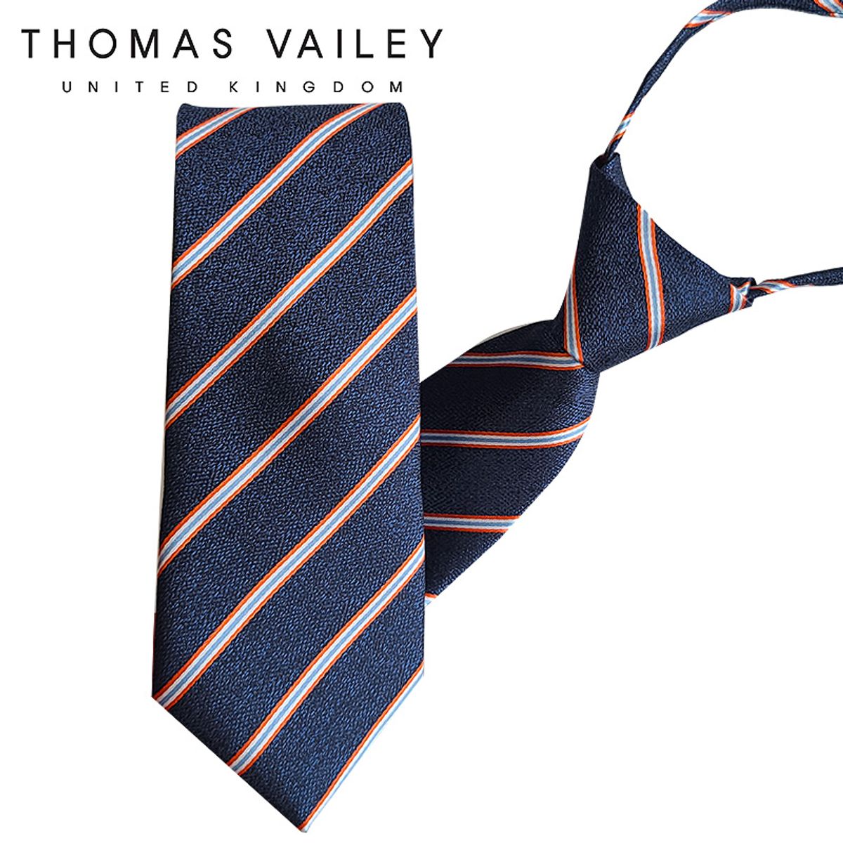 토마스 베일리(THOMAS VAILEY) 자동/지퍼넥타이-바겐 네이비 7cm - 사이즈 & 후기 | 무신사