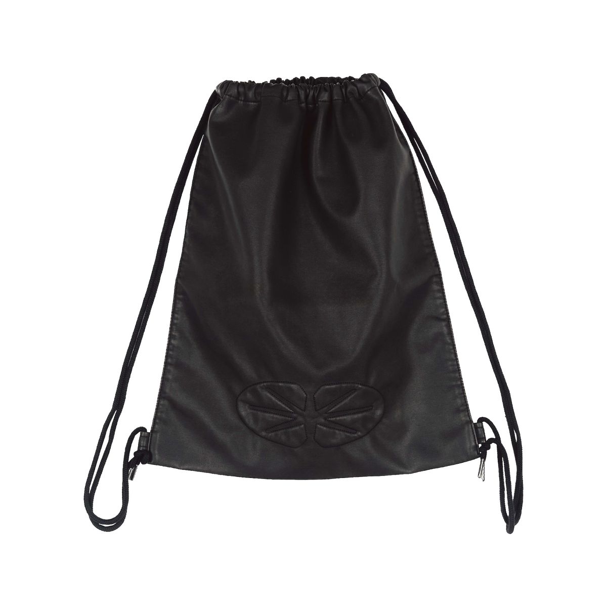 이알티알(ERTR) Symbol Gymsack (Faux-Leather)