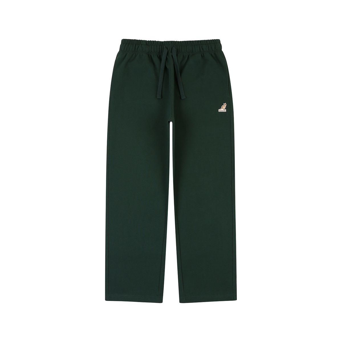 캉골(KANGOL) 로고 패치 스웨트팬츠 4535 그린