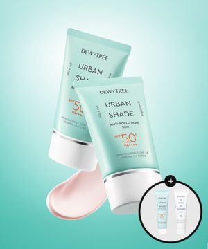 [첫 구매 이벤트 상품] 어반 쉐이드 안티 폴루션 선 기획세트 SPF50+ PA++++ 50ml+10ml+클렌징밀크10ml