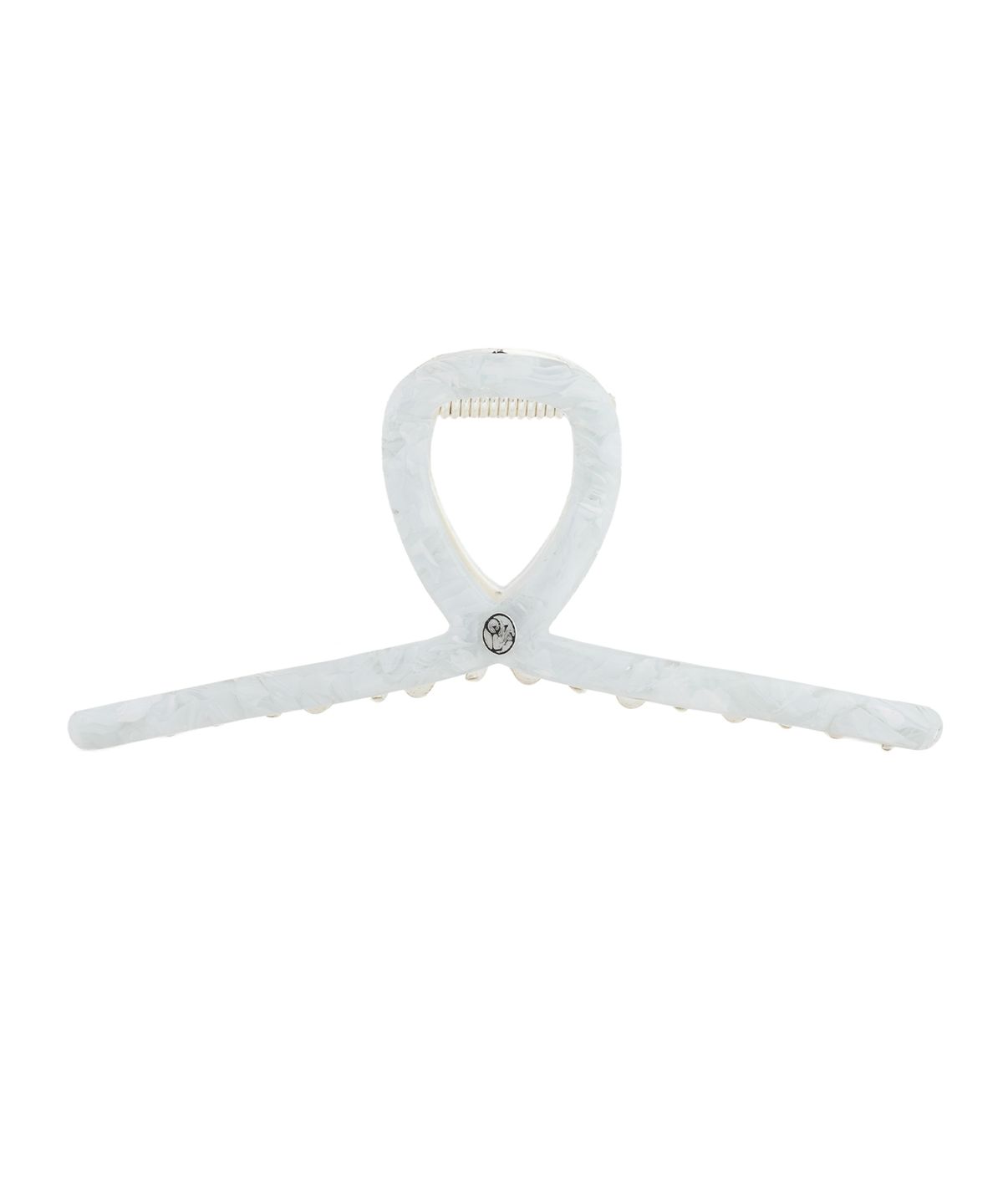 오블라(OVLA) Twist metal point hair clip_cloud marble silver HC008