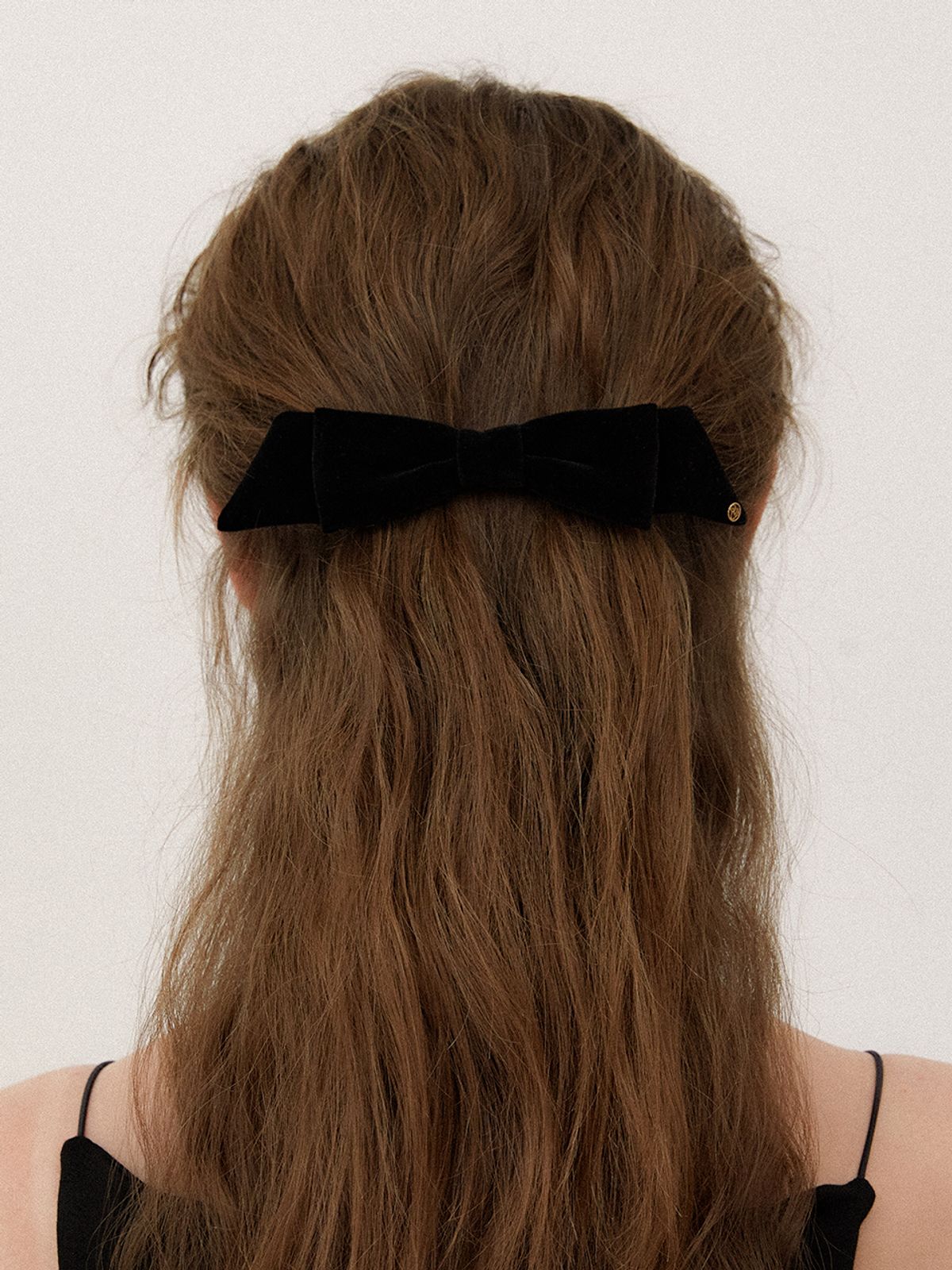 오블라(OVLA) classique velvet gold edge ribbon pin