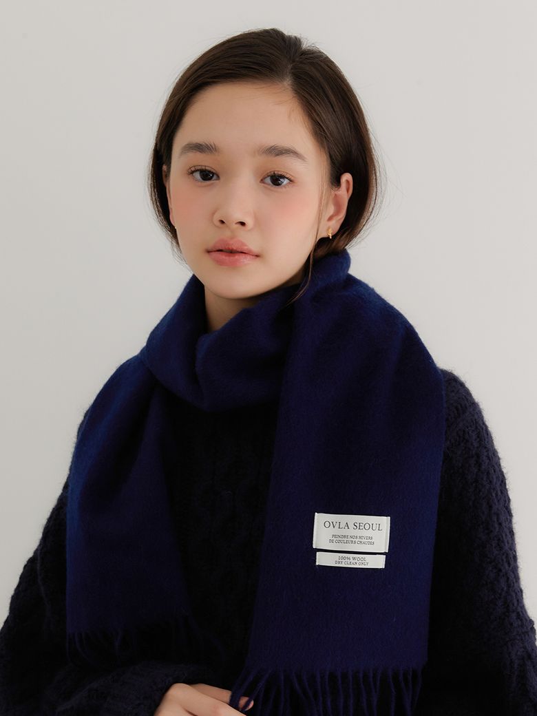 (WOOL100) FRENCH MUFFLER_COLORS MF003