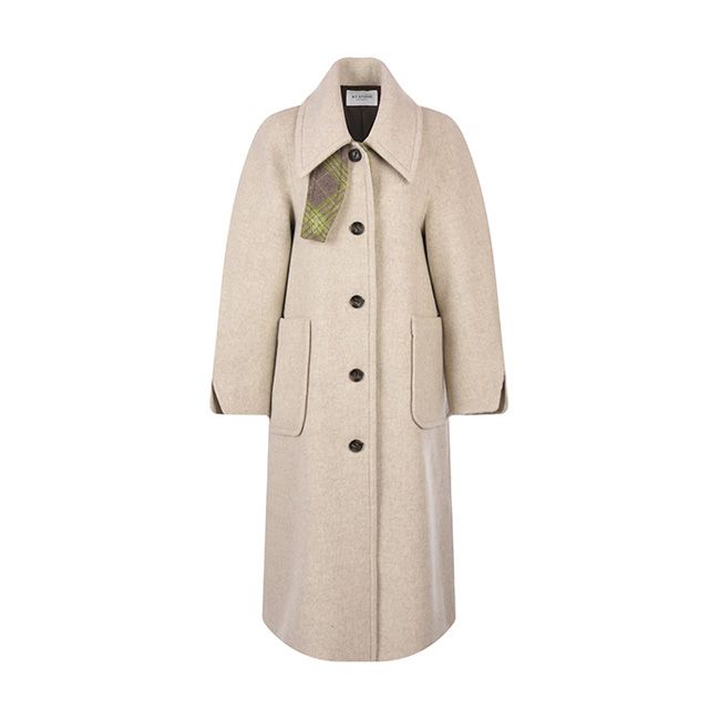 ゆっぴ様【新品】25SS MAATEE&SONS H Wool open MUSINSA | VISITINNEWYORK Mixed color handmade long coat
