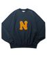 N BOUCLE SWEATSHIRTS NAVY