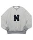 N BOUCLE SWEATSHIRTS MELANGE GRAY