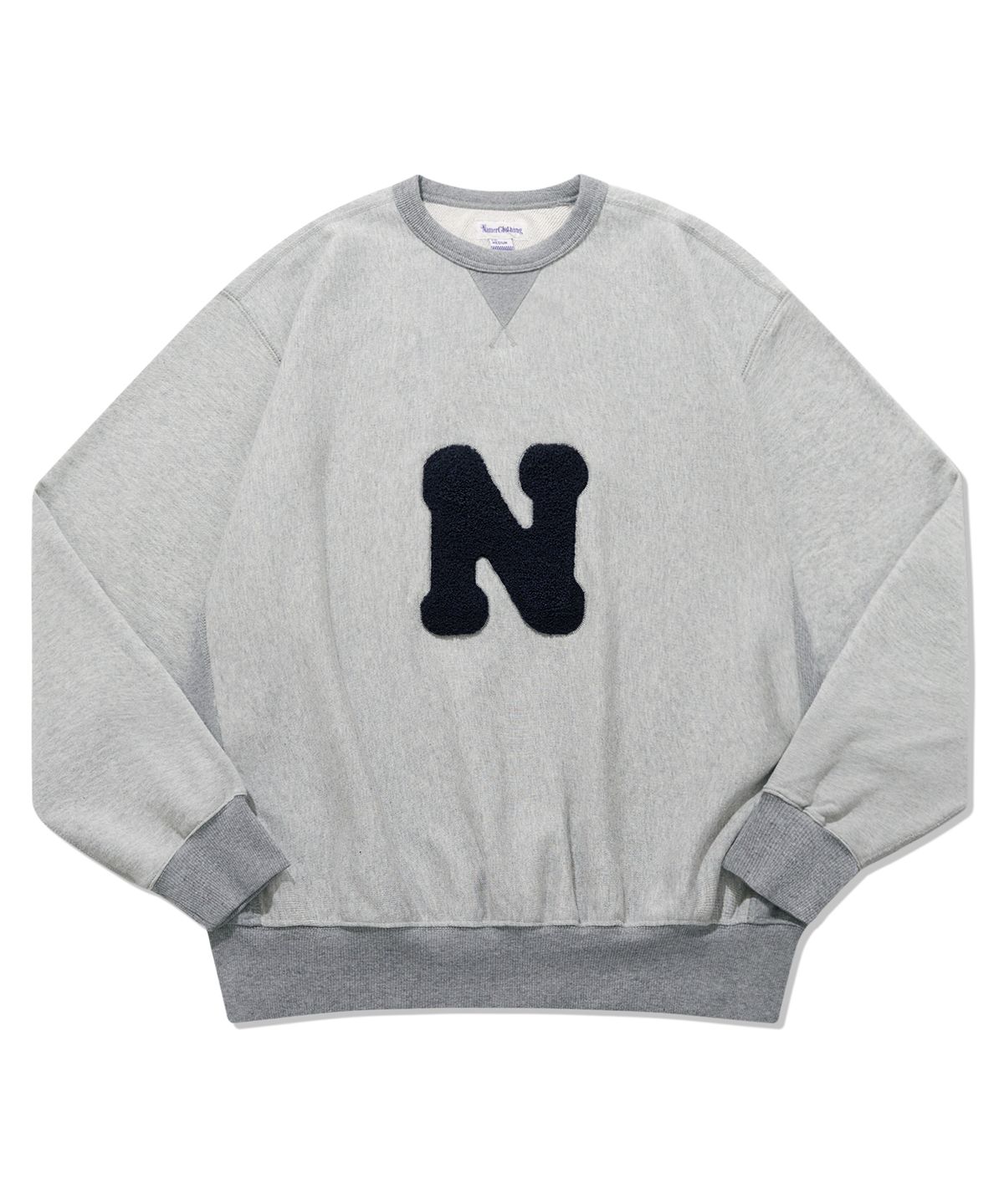 네이머클로딩(NAMERCLOTHING) N BOUCLE SWEATSHIRTS MELANGE GRAY