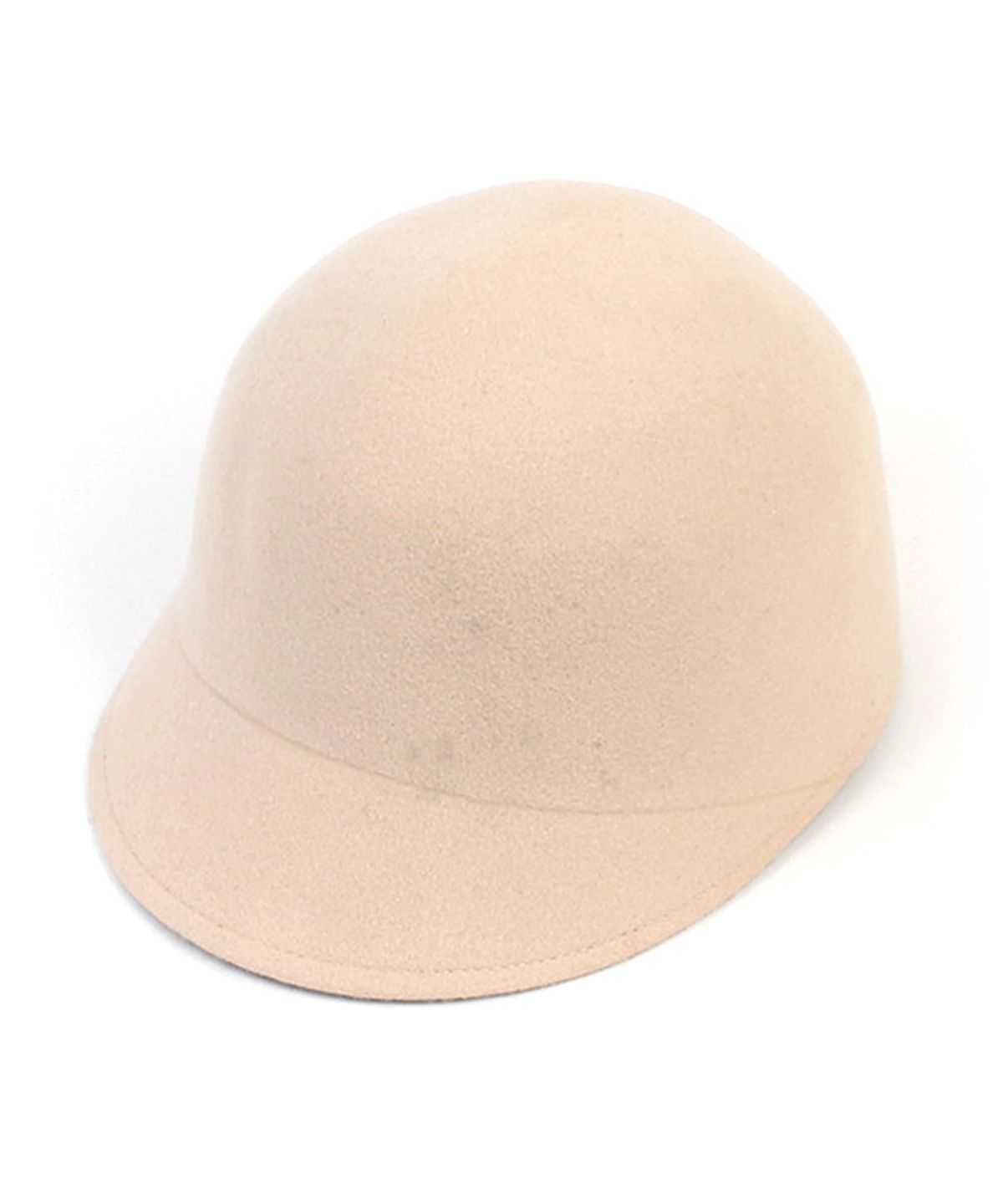 유니버셜 케미스트리(UNIVERSAL CHEMISTRY) Wool Ivory Round Riding Cap 승마모자