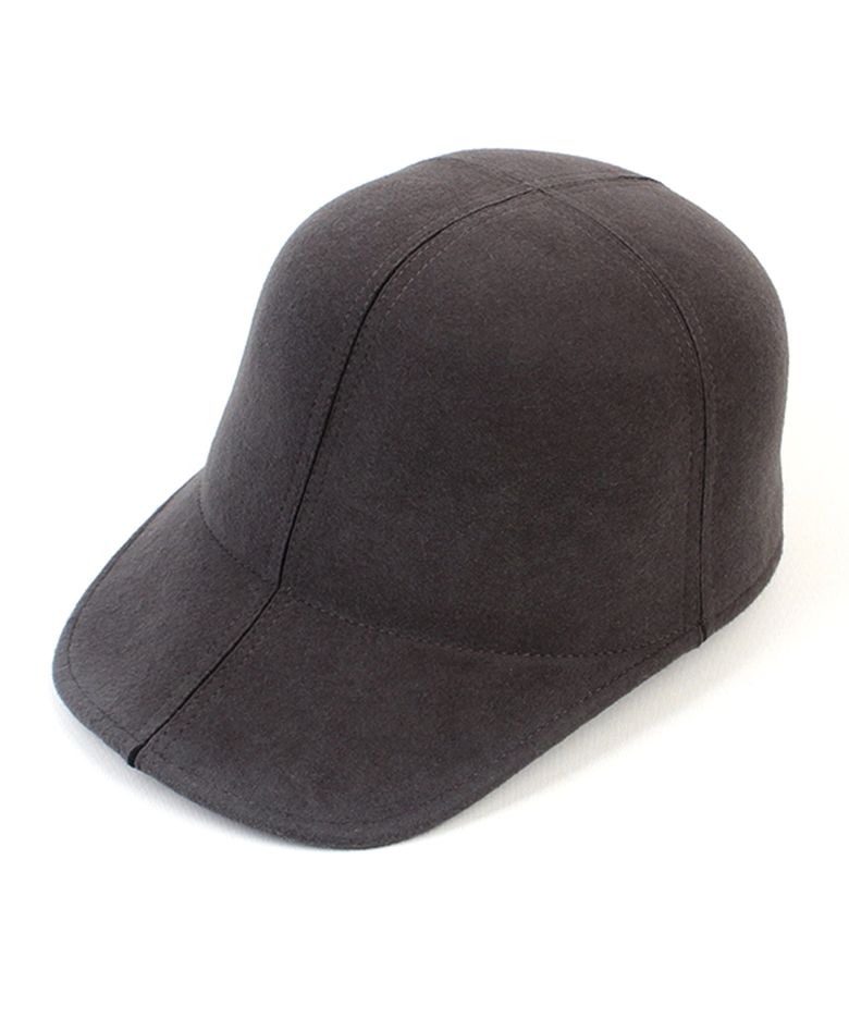 Wool Gray Stitch Riding Cap 승마모자