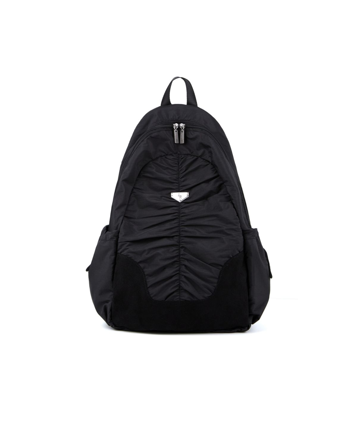 레더리(LEATHERY) 드레이퍼리 포드 백팩 [BLACK]