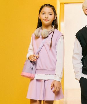 여아 3PCS 스커트 셋업(K241ST610P) 바이올렛