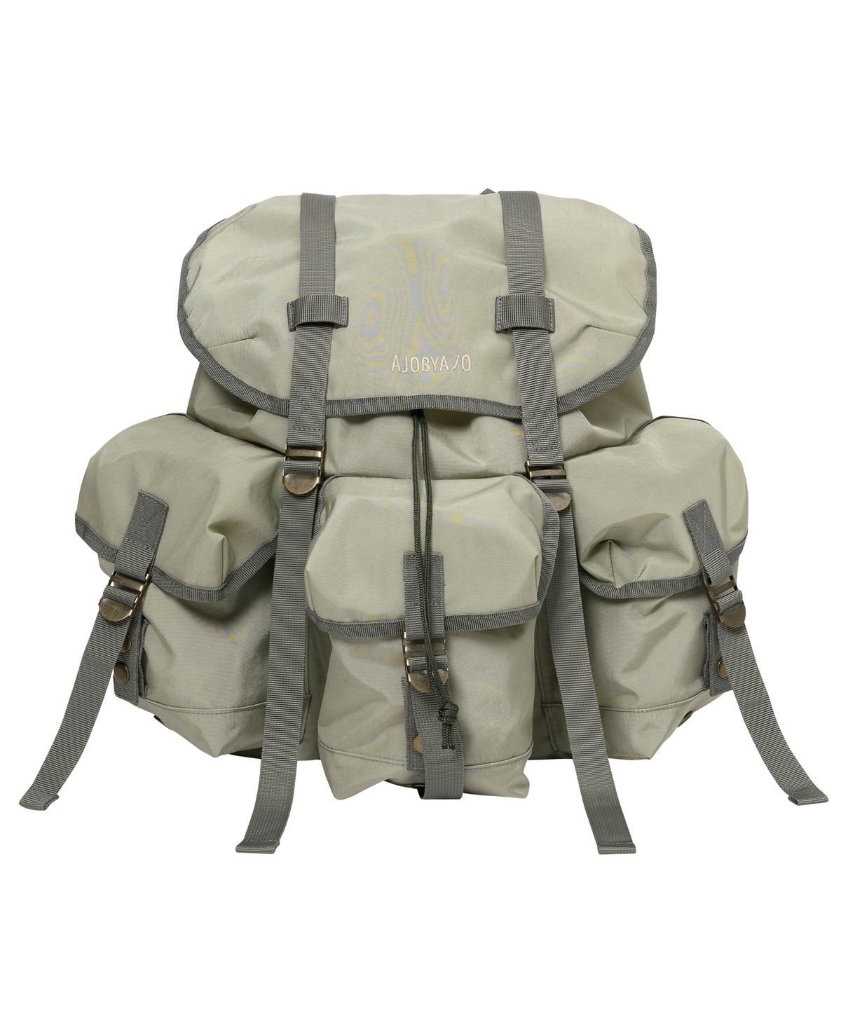 아조바이아조(AJOBYAJO) Nylon Alice Pack [LIGHT GREY]