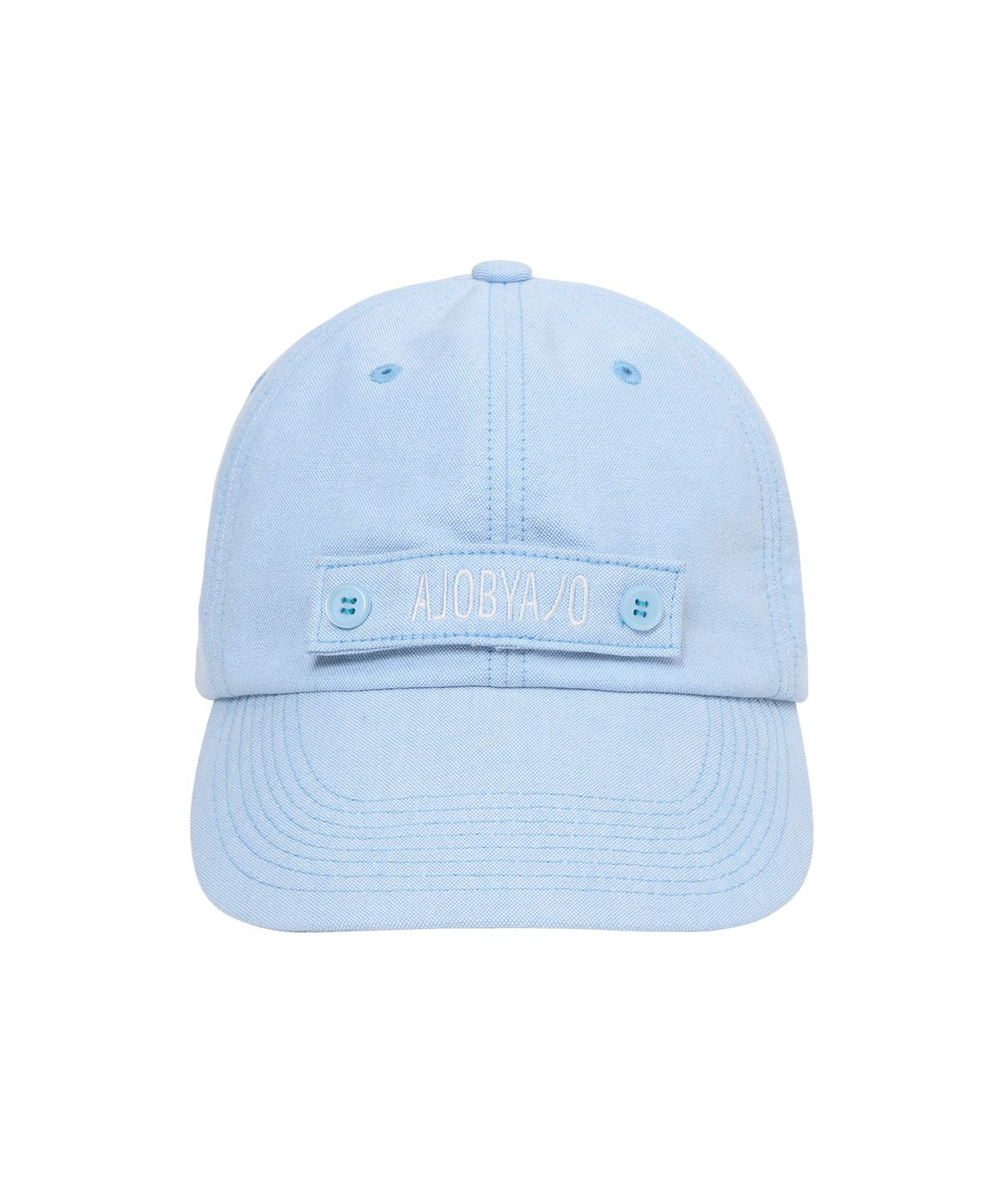아조바이아조(AJOBYAJO) Logo Oxford Cap [SKY BLUE]
