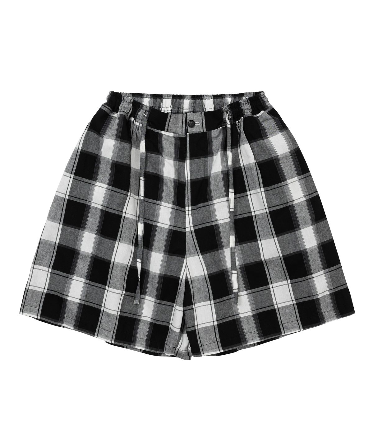 아조바이아조(AJOBYAJO) Check Shorts [BLACK]