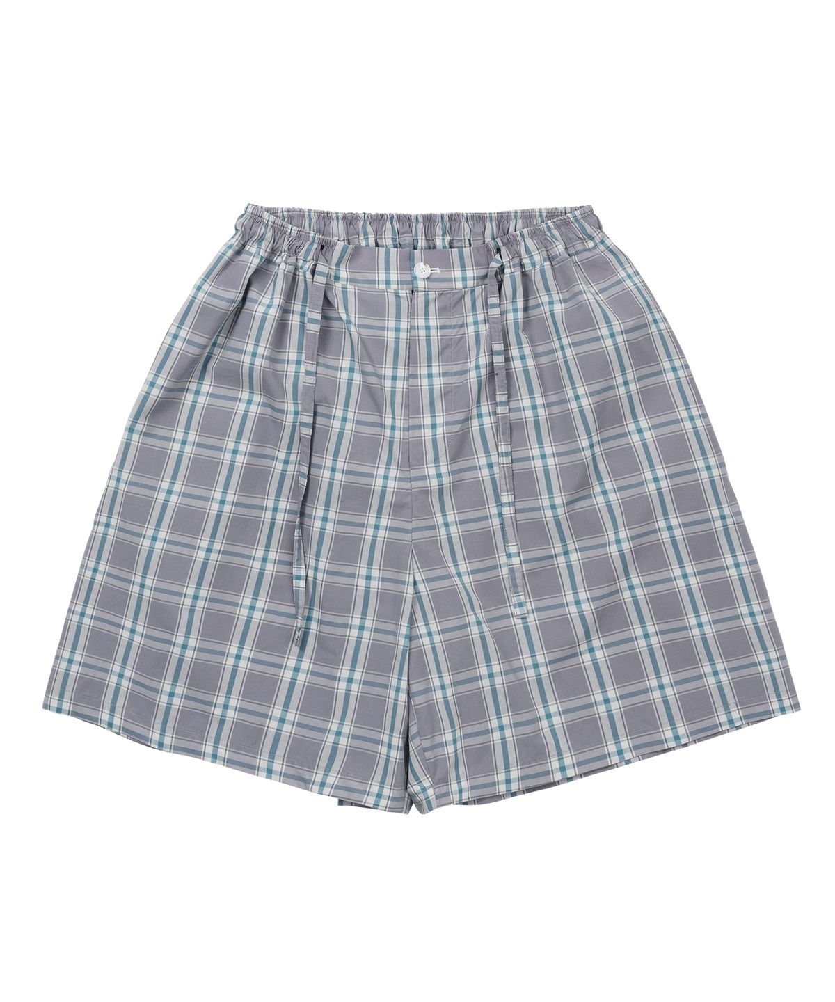 아조바이아조(AJOBYAJO) Check Shorts [GREY]