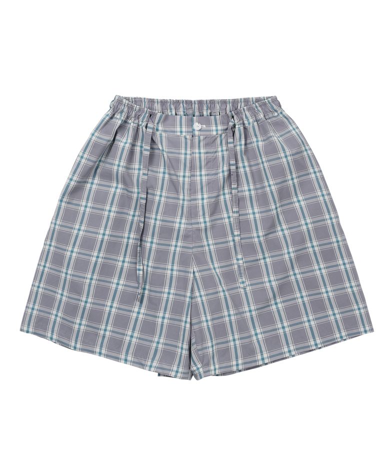 Check Shorts [GREY]