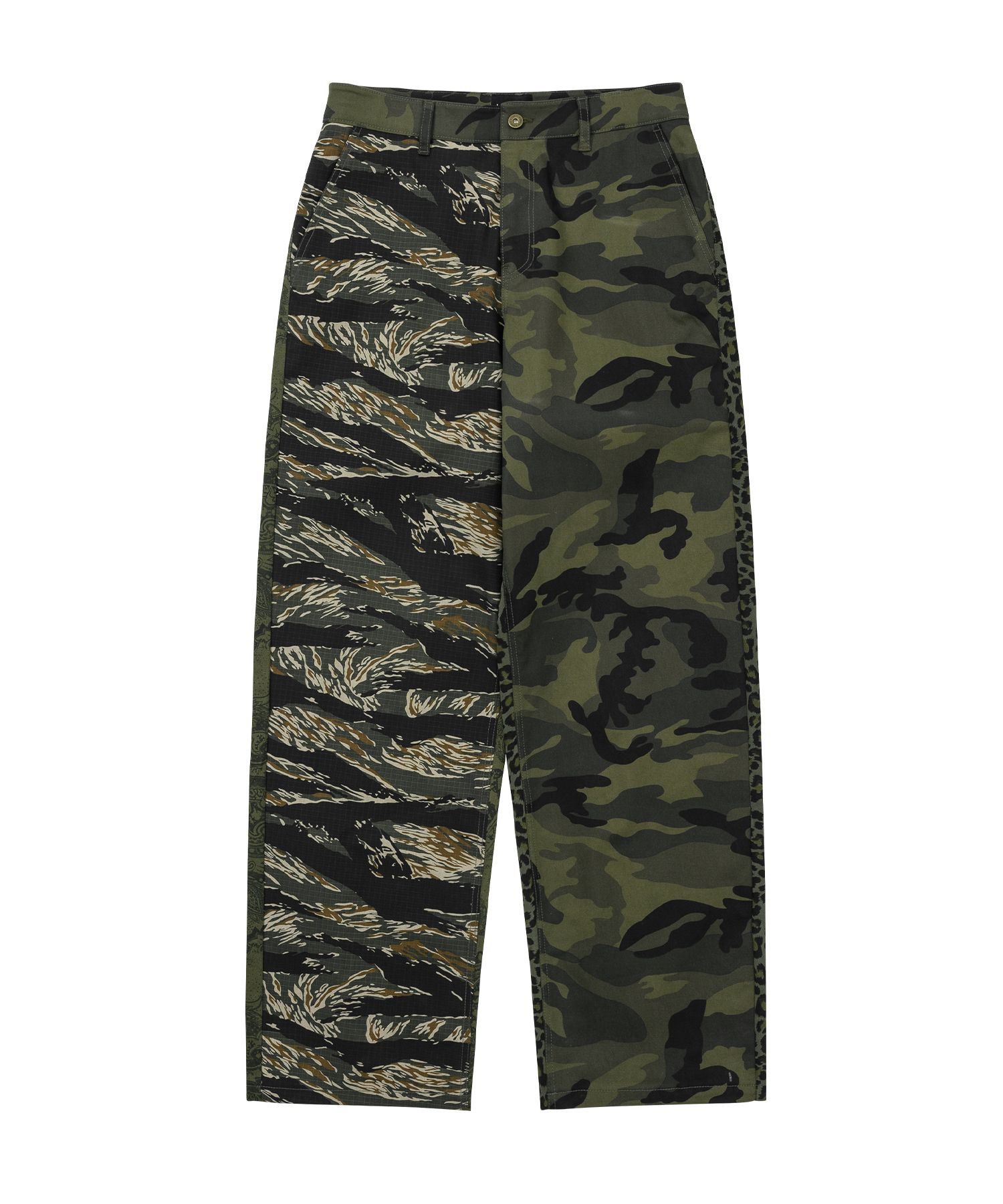 【AJO AJOBYAJO】24FW★ Pattern Mixed Pants AJO AJOBYAJO】24FW☆ Pattern Mixed Pants