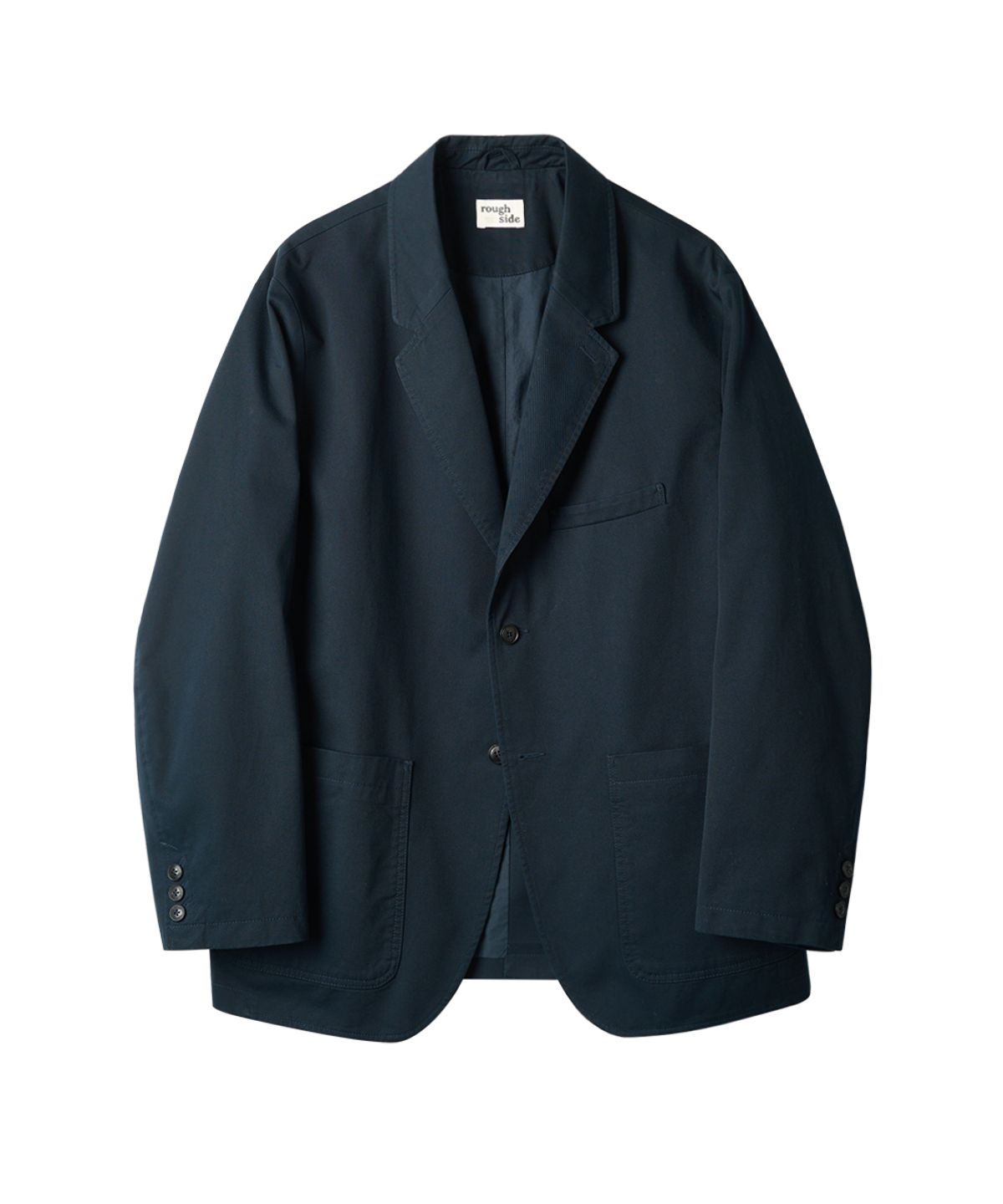러프사이드(ROUGHSIDE) Club Jacket Dark Navy