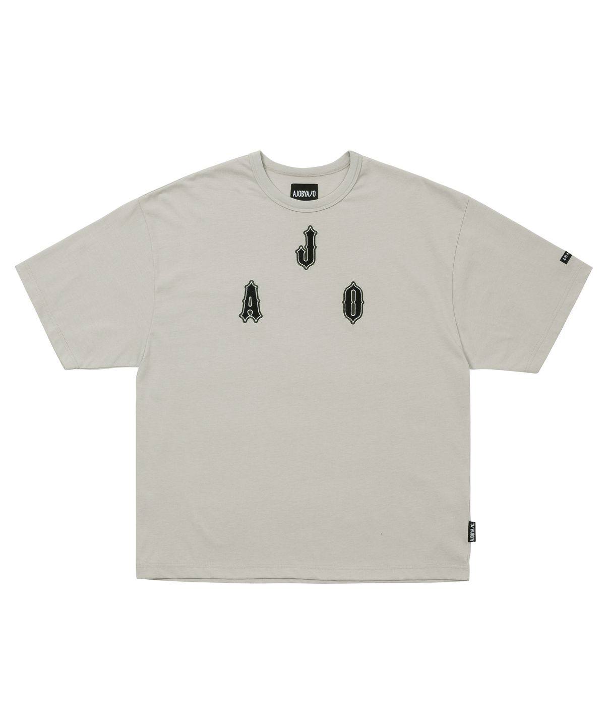 아조바이아조(AJOBYAJO) Diamond Logo T-Shirt [LIGHT GREY]