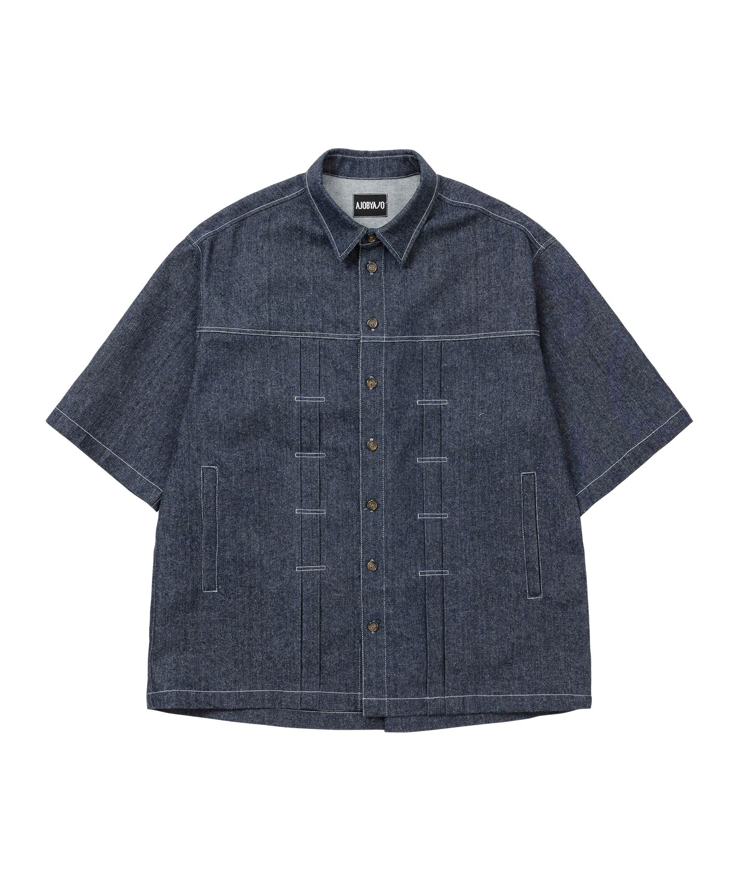 【AJO AJOBYAJO】24SS★ Denim Trucker Shirt AJO AJOBYAJO】24SS☆ Denim Trucker Shirt
