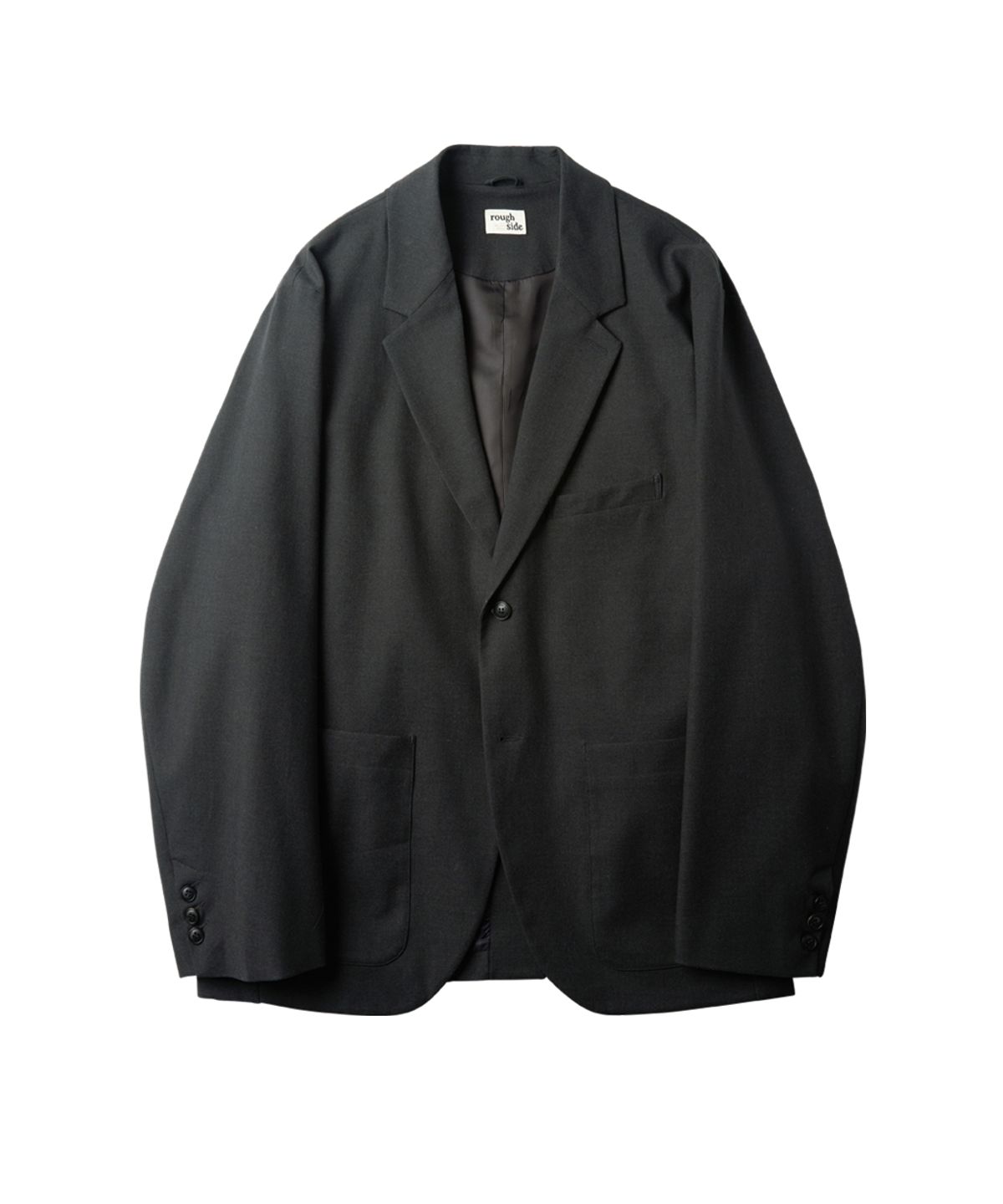 러프사이드(ROUGHSIDE) Reporter Jacket Charcoal