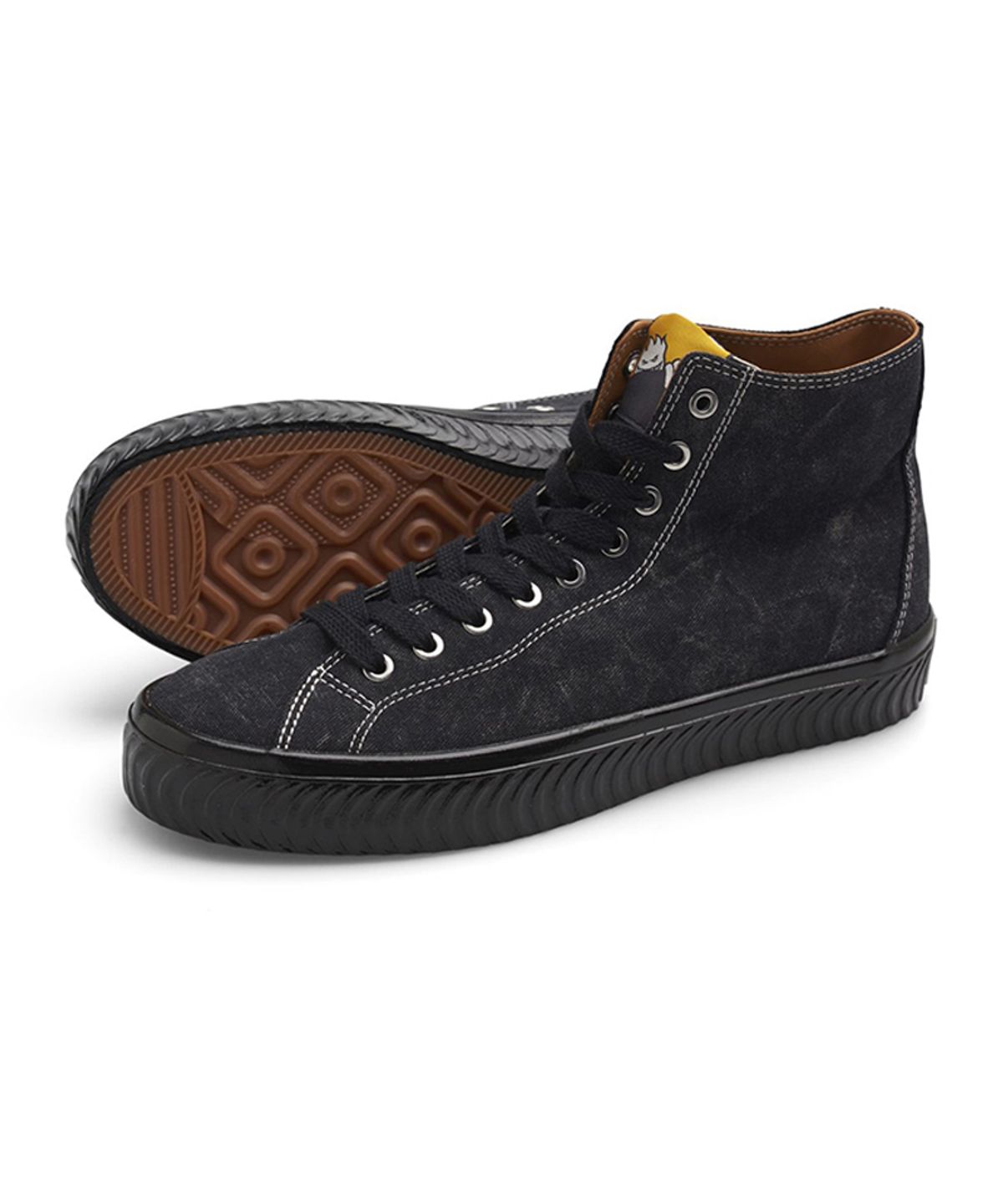 라스트리조트(LAST RESORT) VM003 Canvas Hi Spitfire - Black