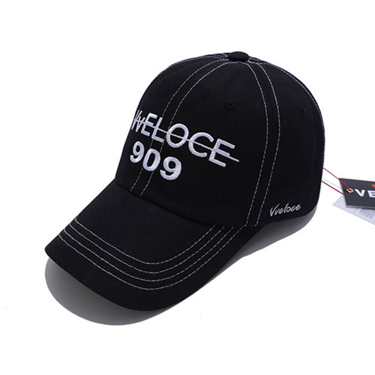 뷔벨로체(VVELOCE) LT 볼캡 소프트핏   스티치 블랙 ver.2