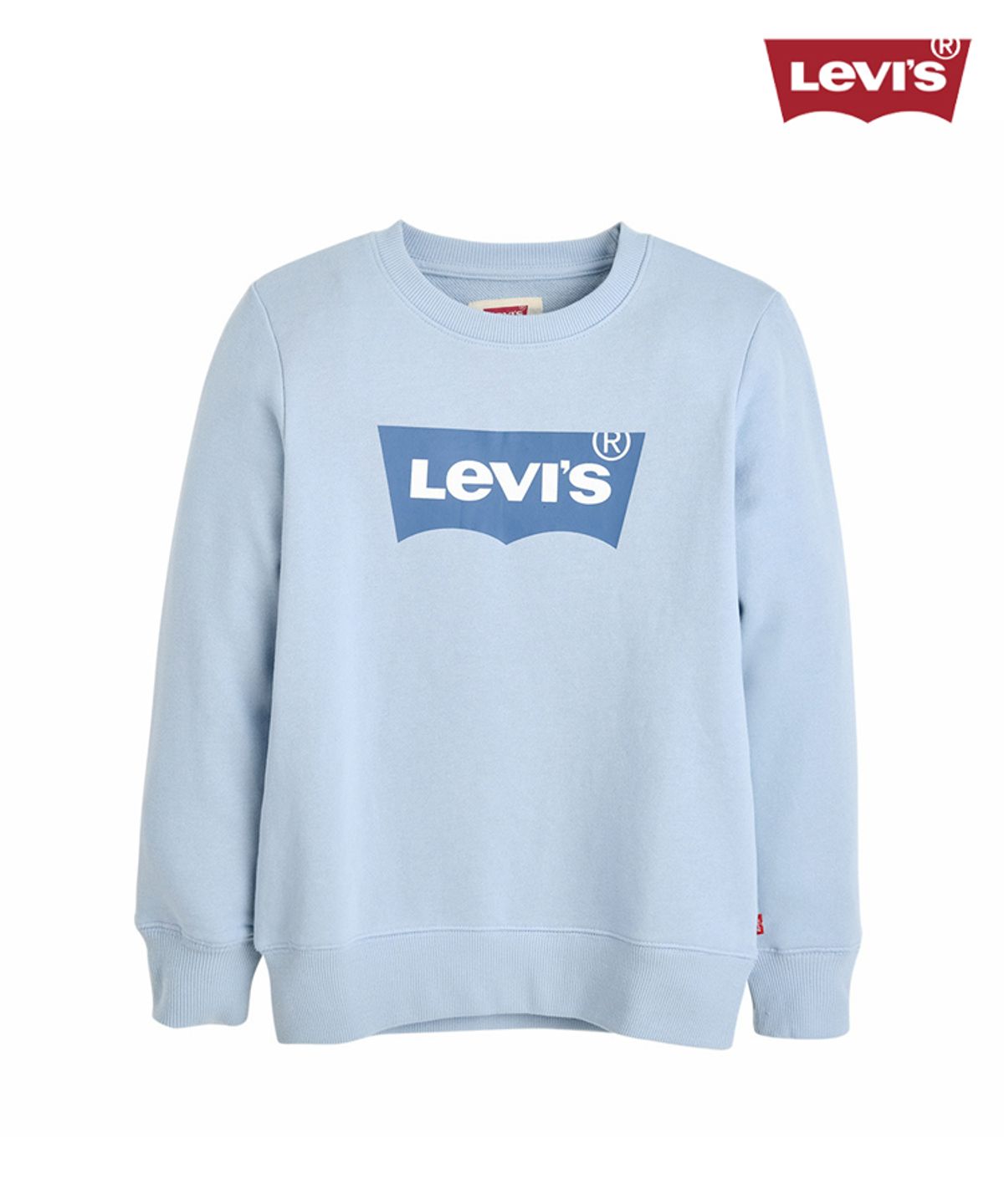 리바이스 키즈(LEVIS KIDS) 배트윙 로고풀오버 (주니어) 라이트 블루