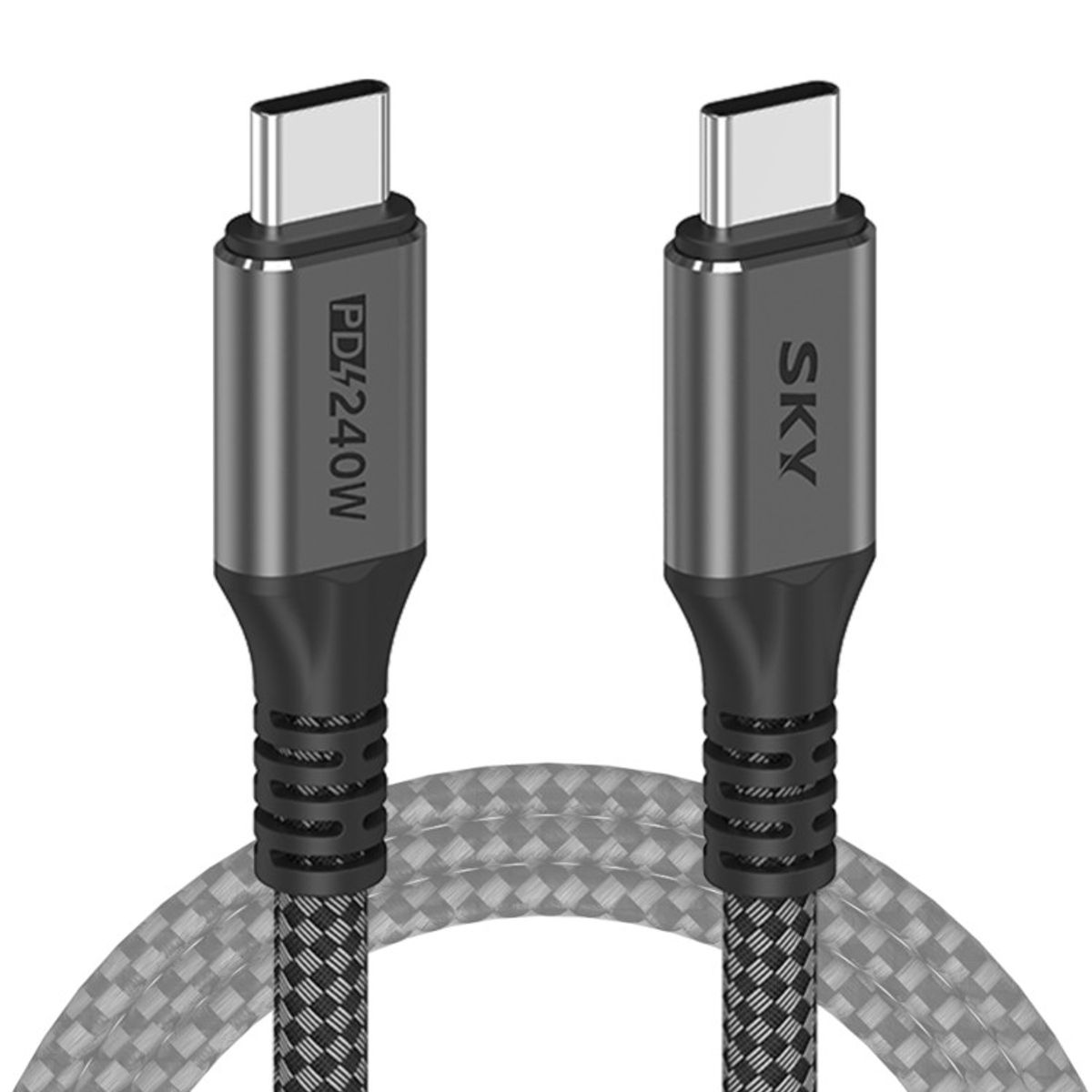 스카이(SKY) USB4 썬더볼트4 240W PD C to C타입 초고속 케이블 1.2M