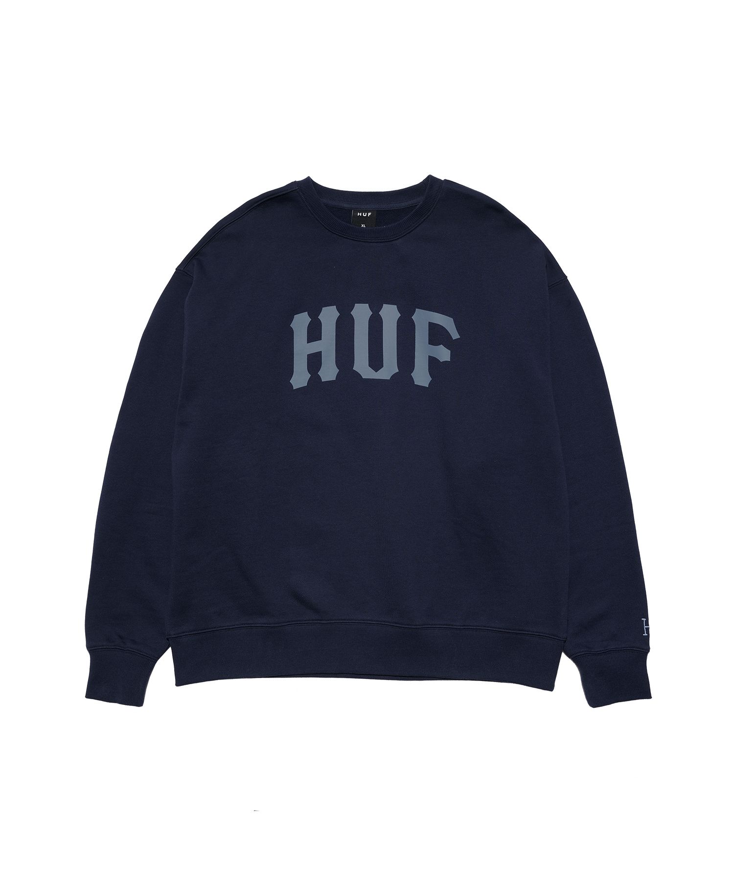 ★HUF★ARCH LOGO CREWNECK★送料・関税込★ユニセックス MUSINSA | HUF ARCH LOGO CREWNECK [GREY]