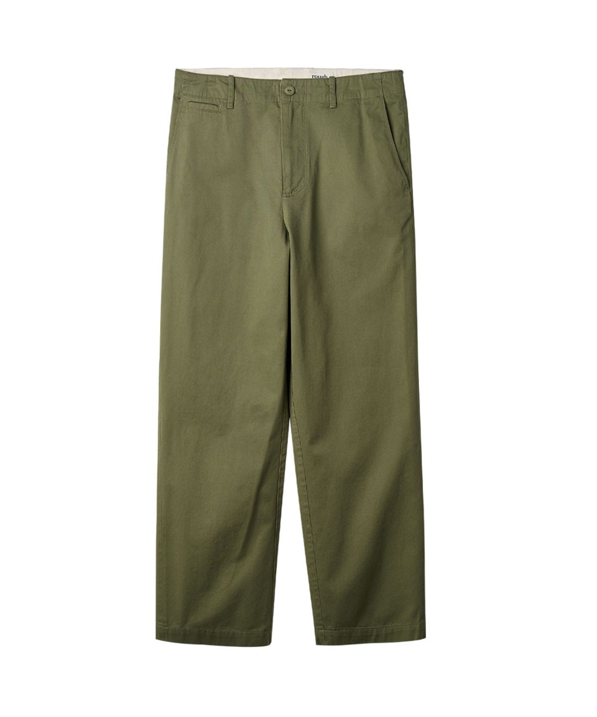 러프사이드(ROUGHSIDE) Regular Chino Pants Olive