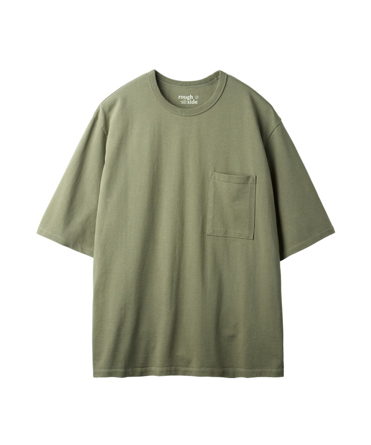 러프사이드(ROUGHSIDE) Primary Half Sleeve Dusty Olive