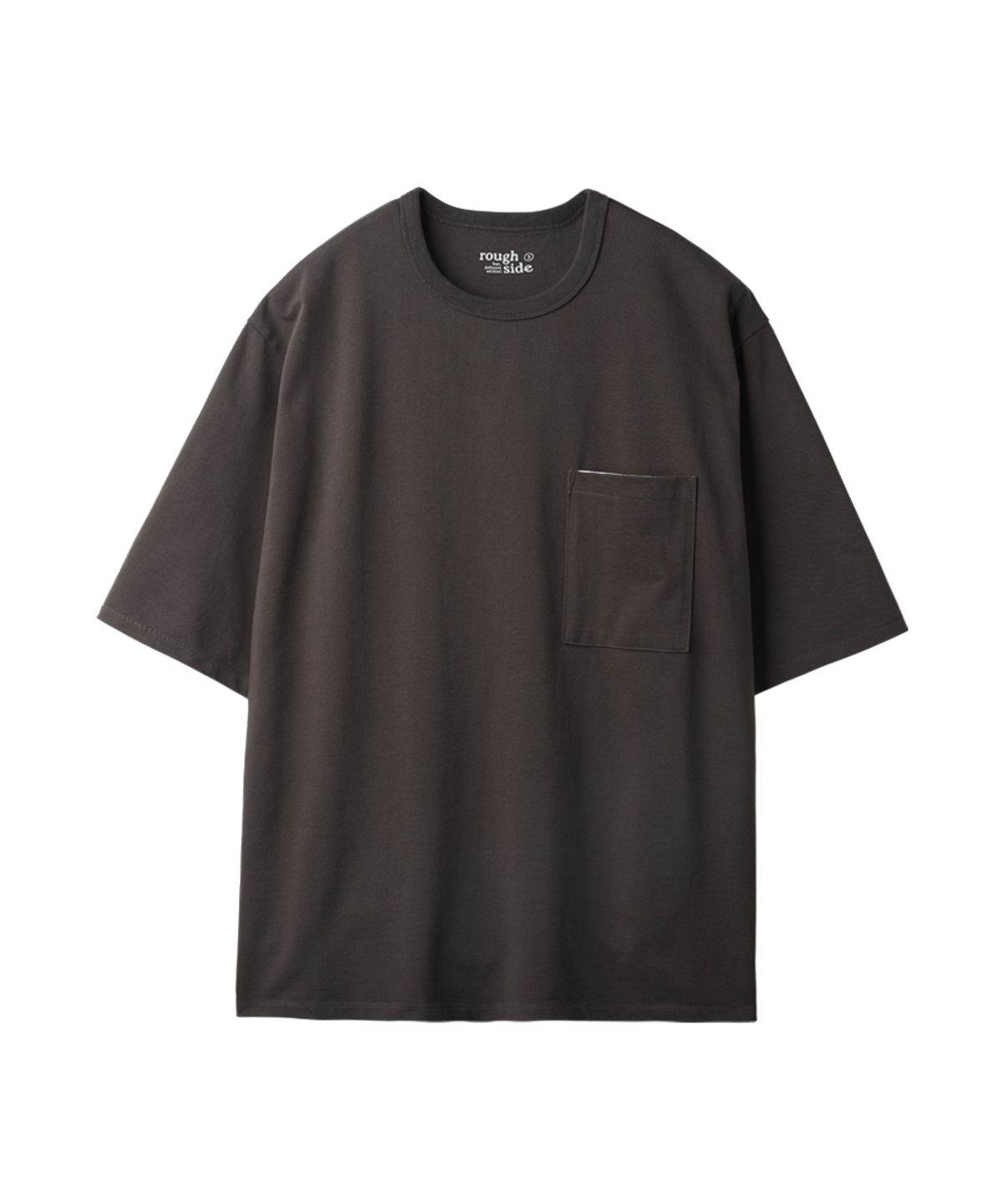 러프사이드(ROUGHSIDE) Primary Half Sleeve Brown