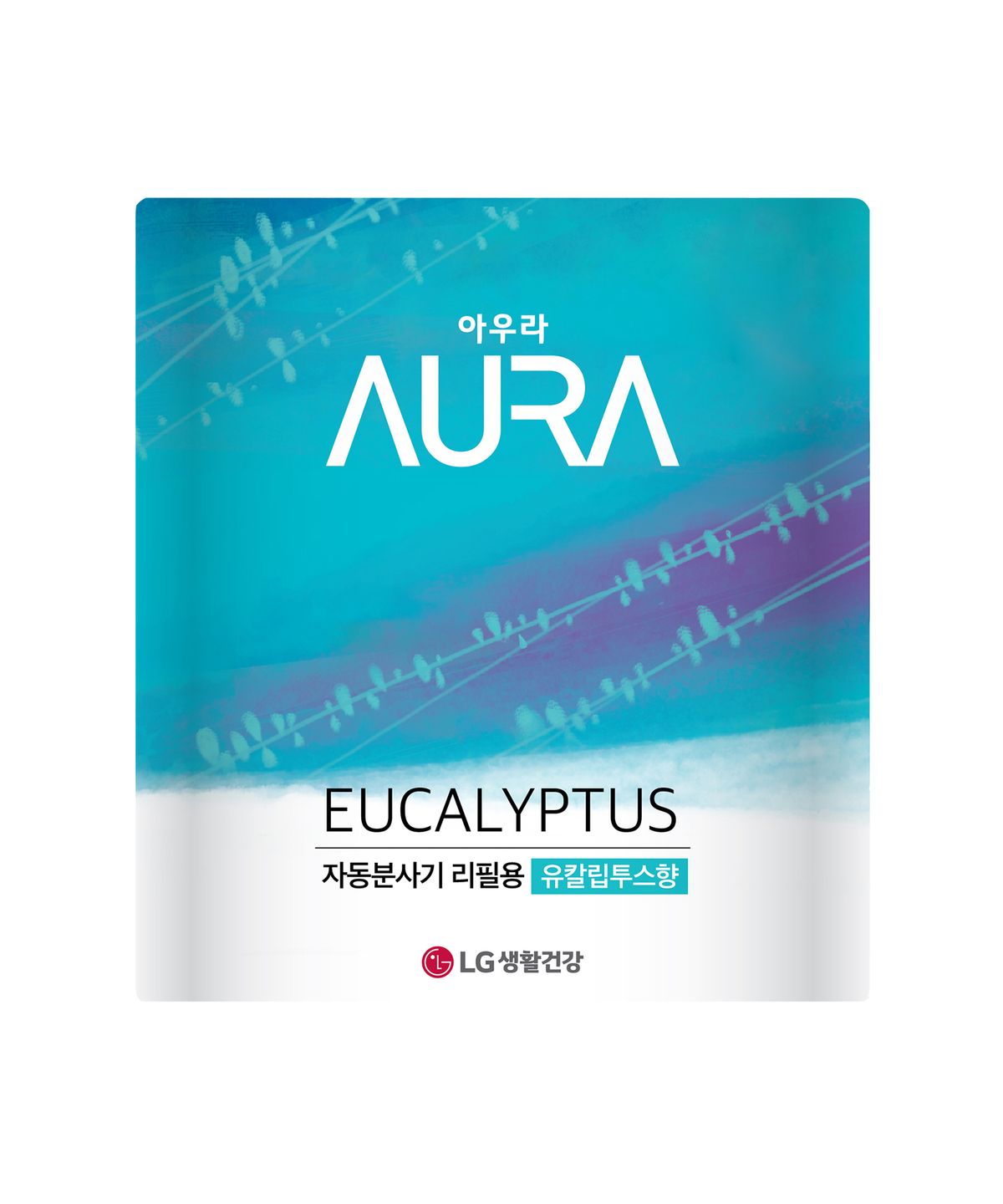 아우라(AURA) 자동분사 실내용방향제 유칼립향 리필 2입