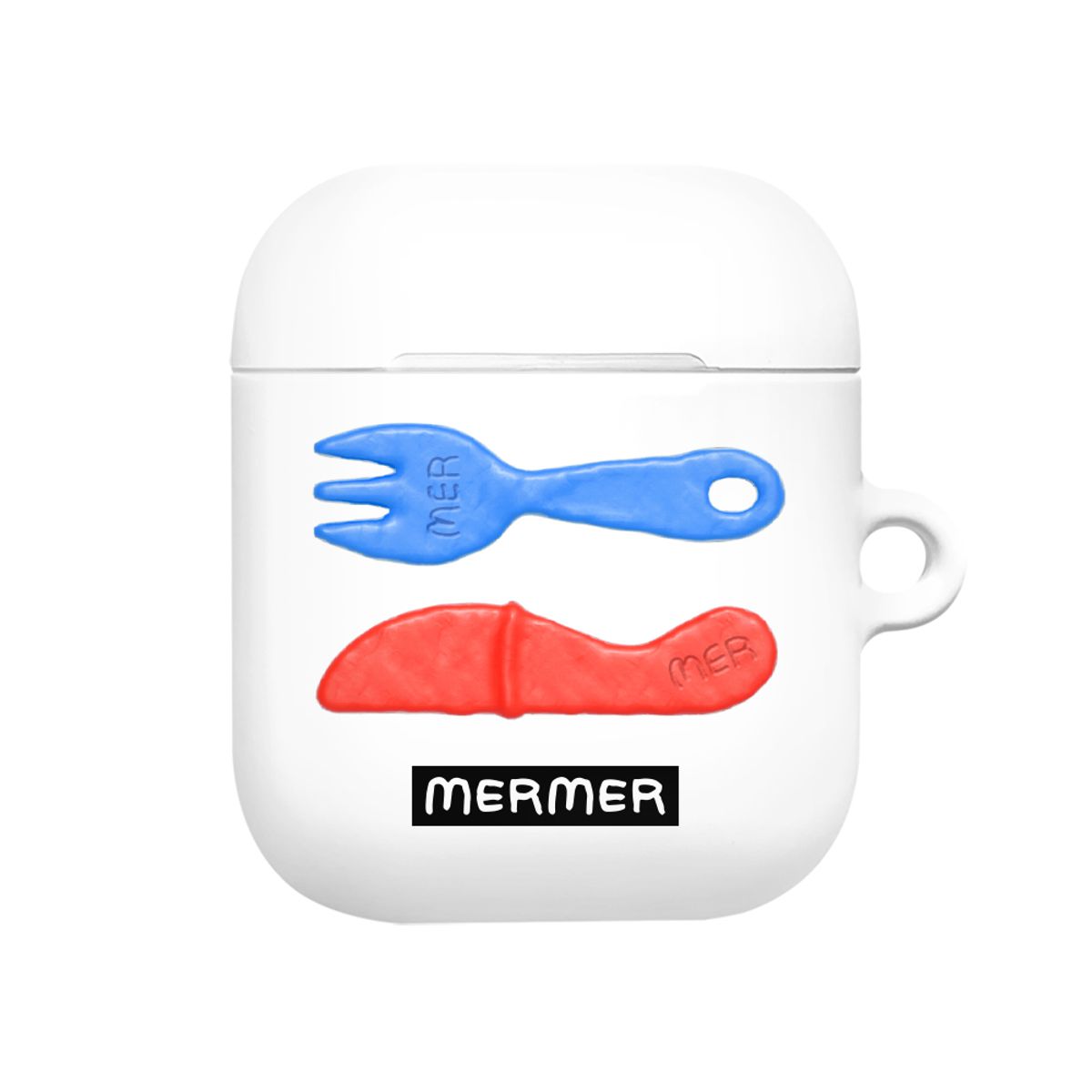 멀멀(MERMER) 슬라임 포크 나이프(에어팟-하드)