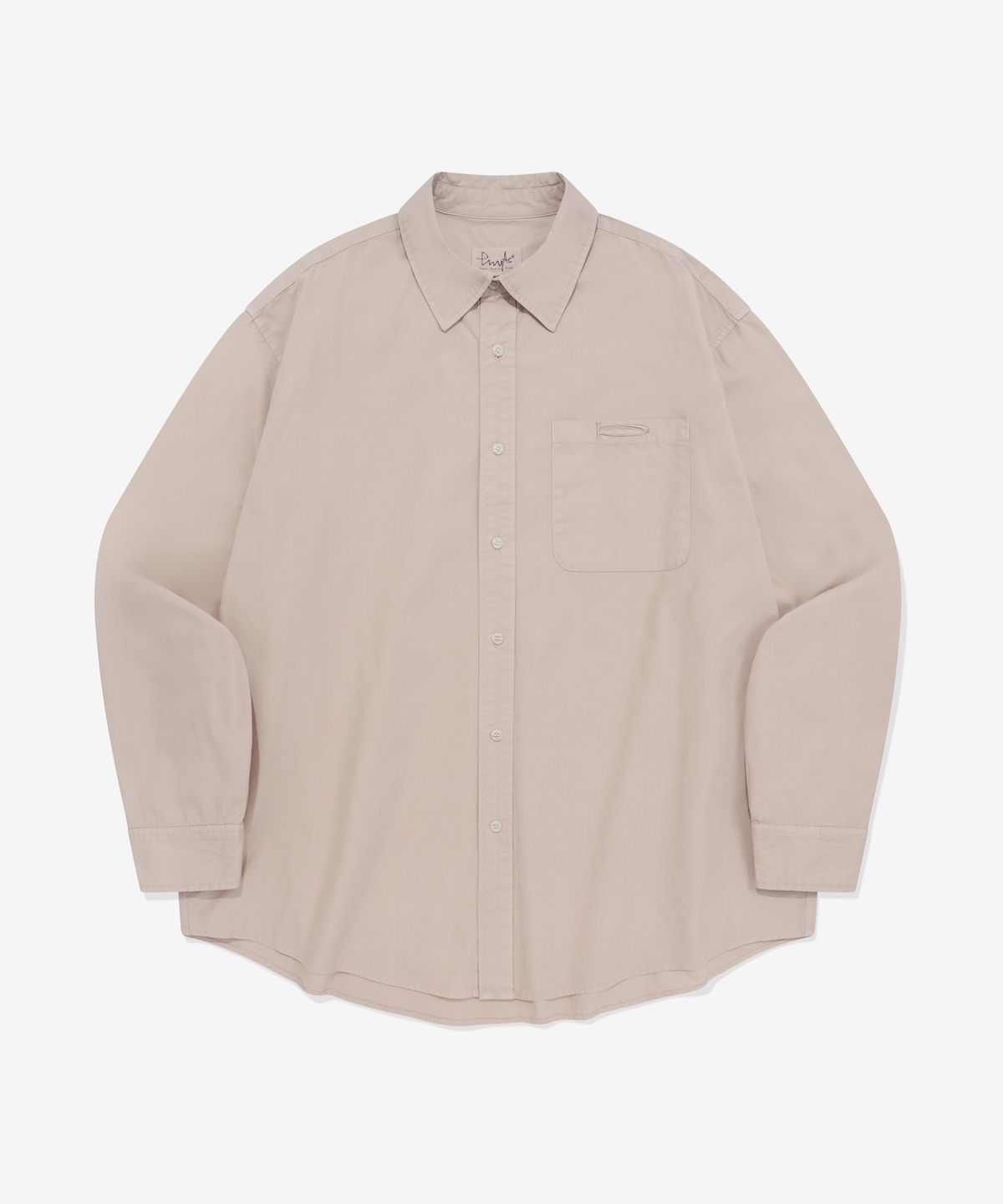 피지컬 디파트먼트(PHYSICAL DEPARTMENT) P-ACTIVE OVER-FIT SHIRT VTG PINK