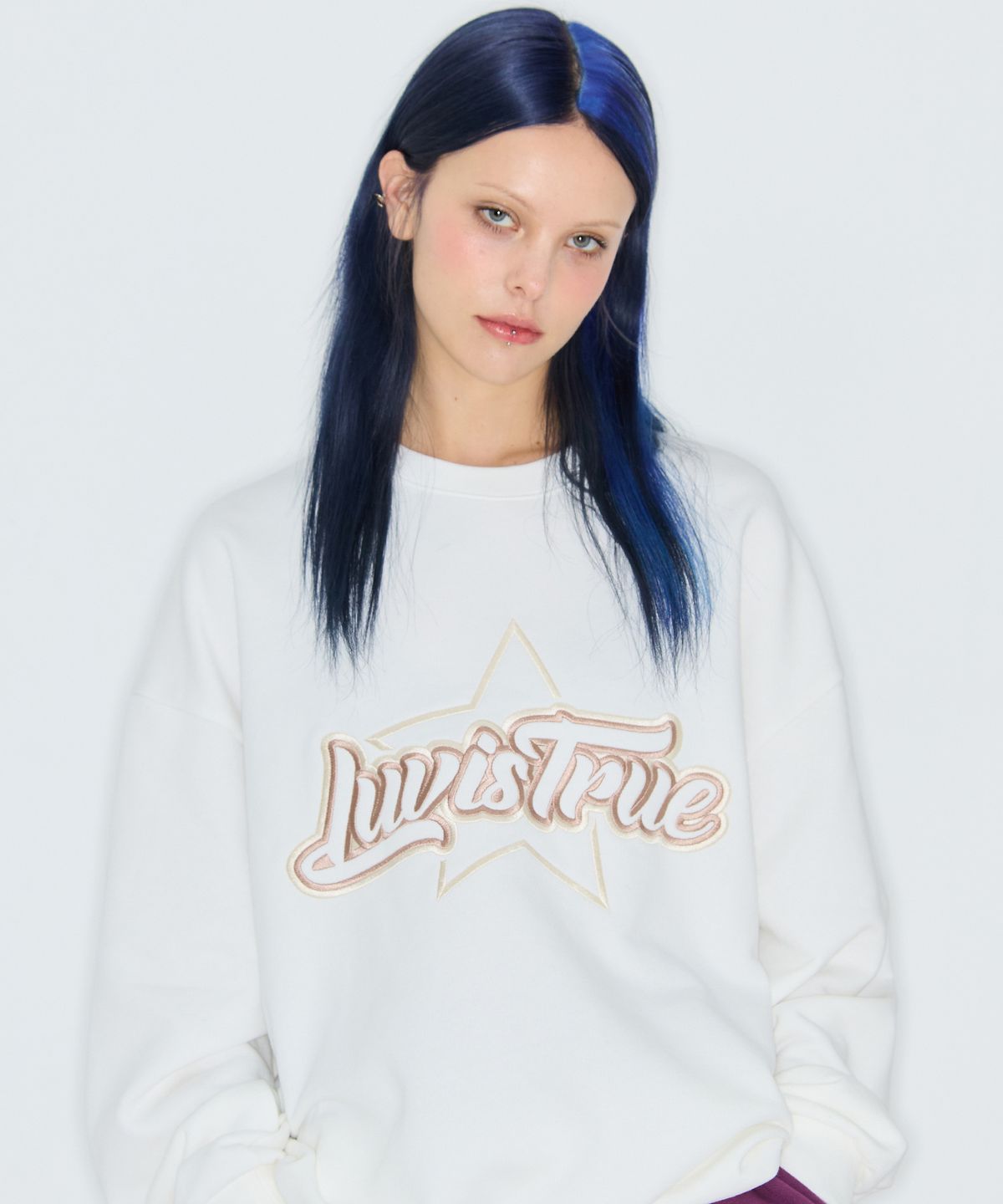 러브이즈트루(LUVISTRUE) STAR LOGO MTM(WHITE)
