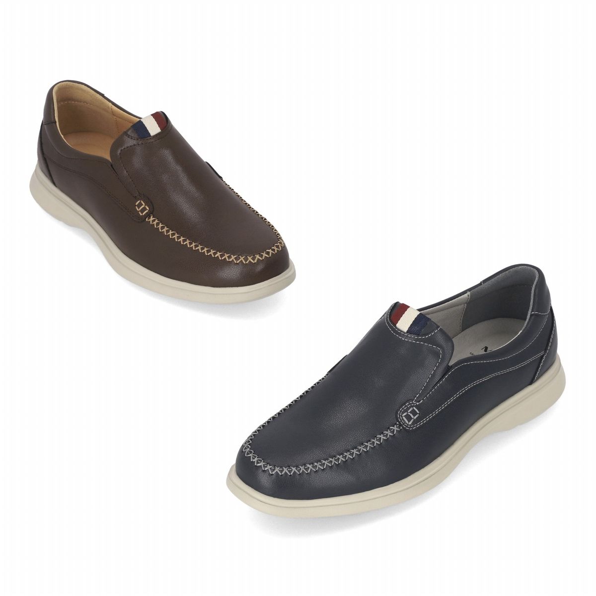 엘칸토(ELCANTO) 마쯔 남성 U팁 캐주얼 슬립온 3cm LCMC32M413